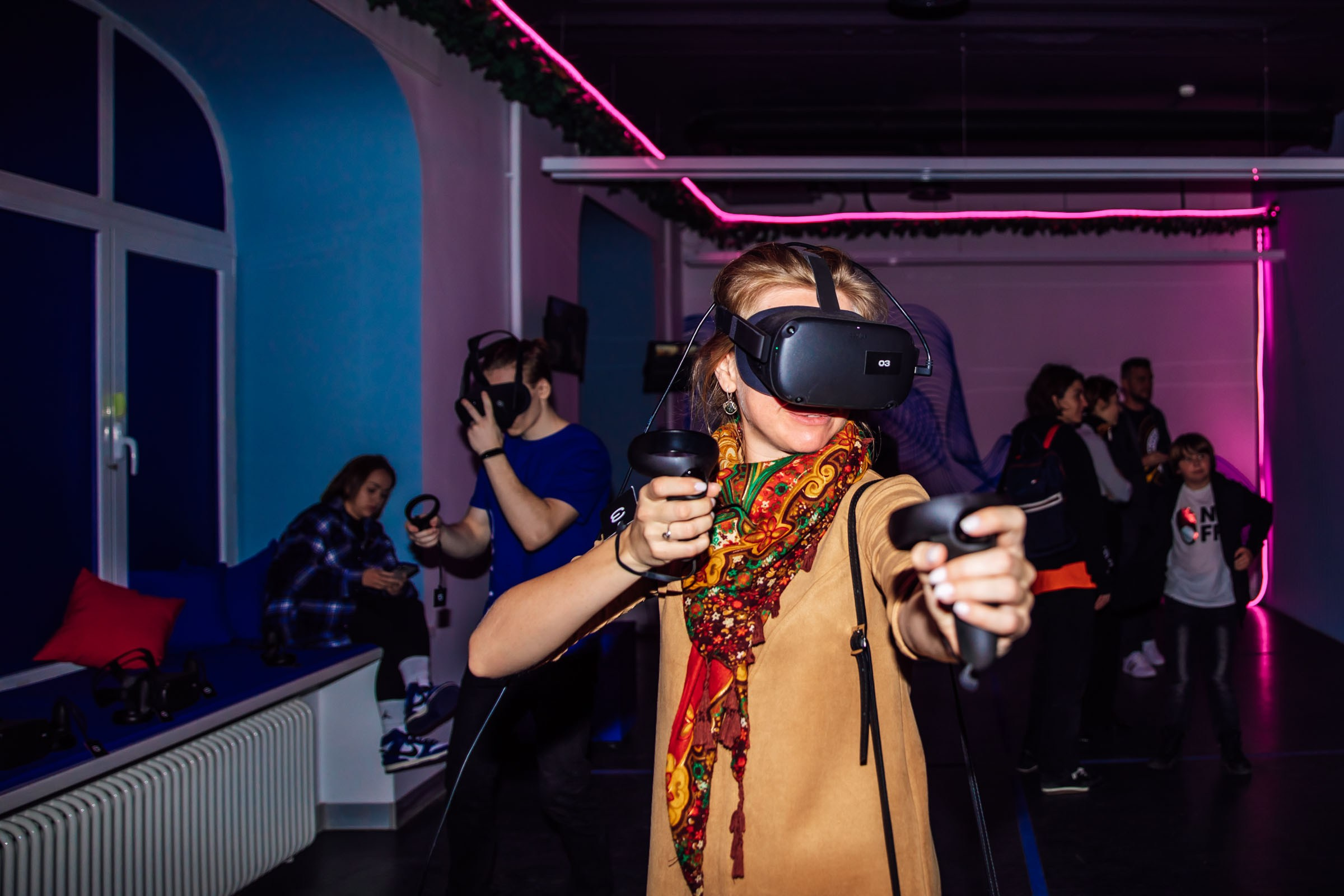 Открытие VR CENTER. Семейный и ивент фотограф в Москве Мария Маликова