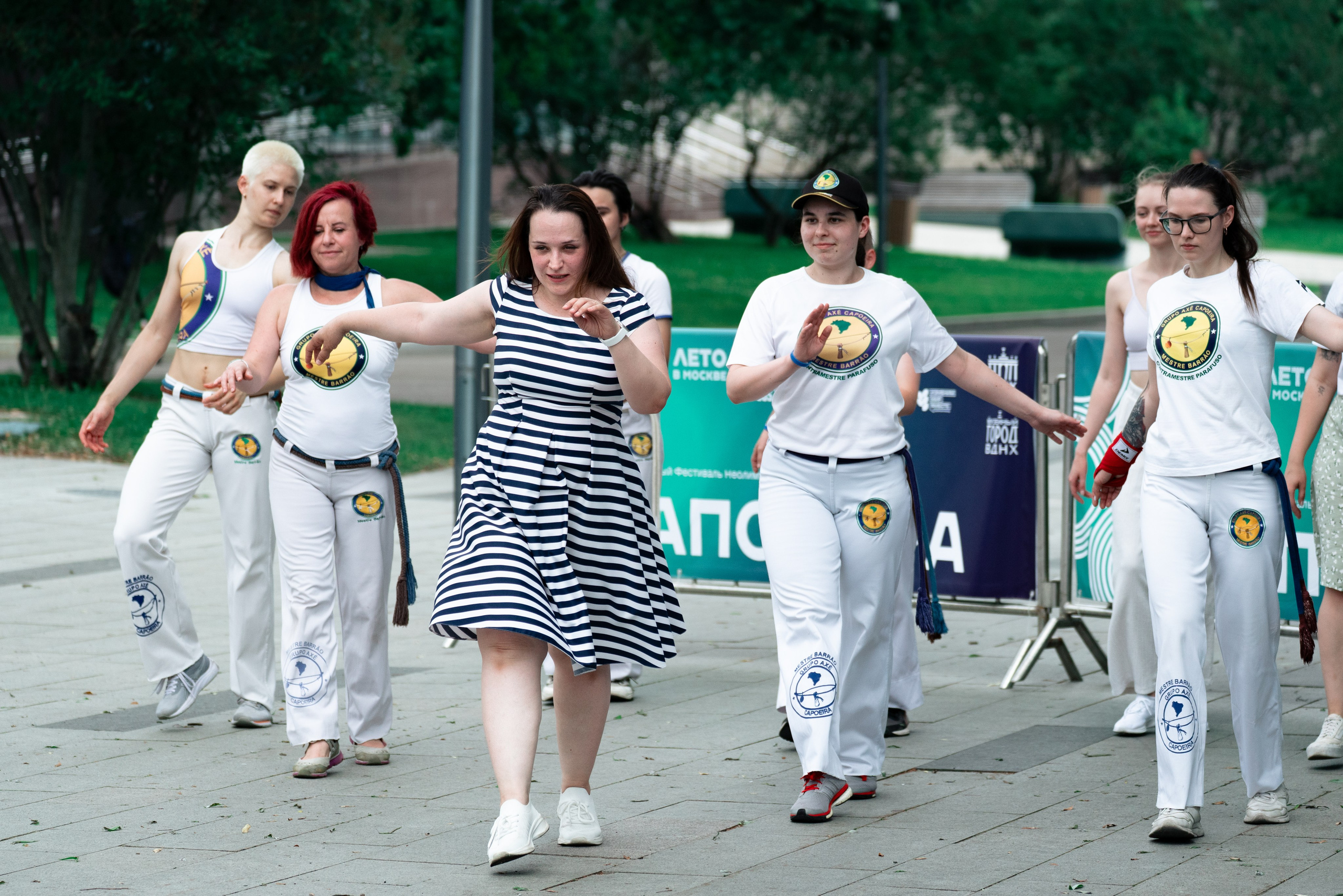 Открытый класс AXE Capoeira на фестивале неолимписких видов спорта на ВДНХ 2025 г:. Фотограф в Москве Ткаченко Владимир
