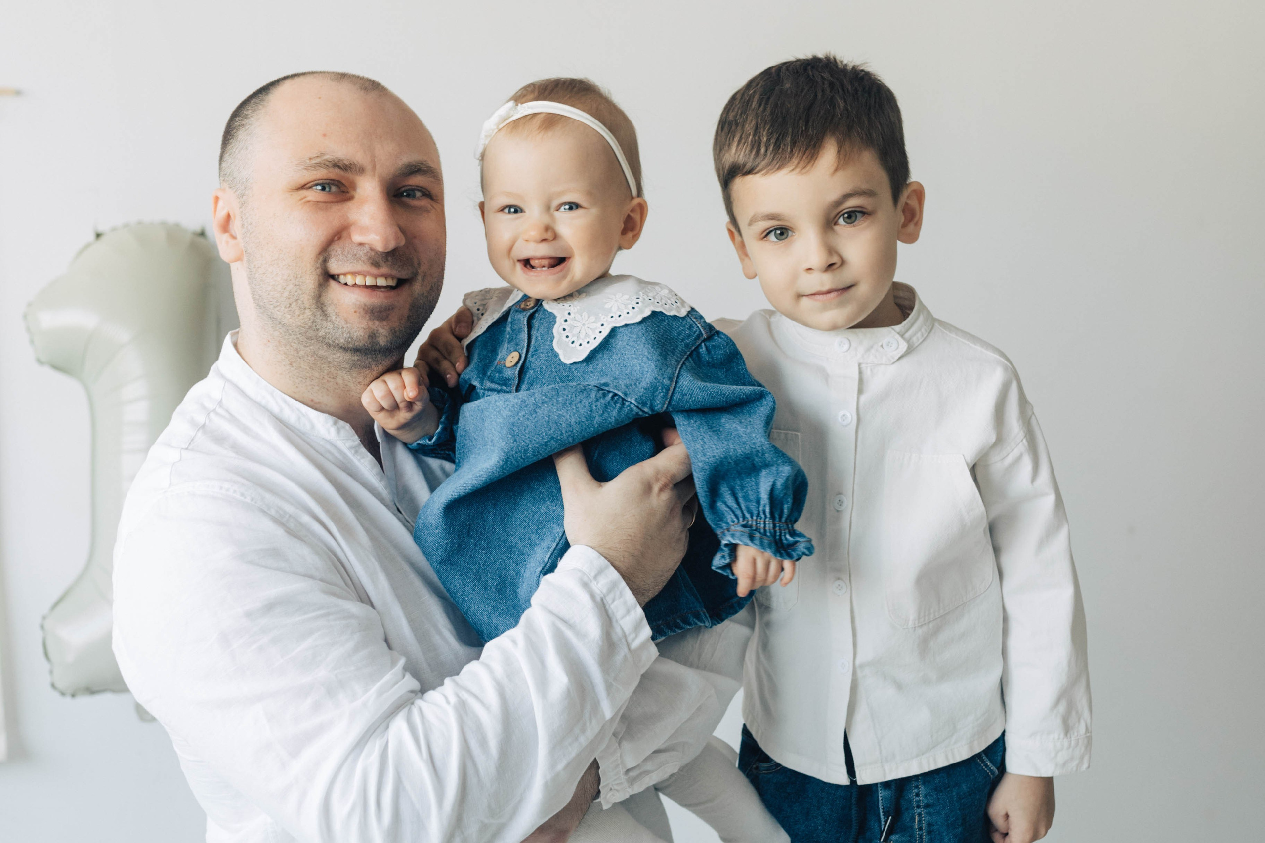 Семейные фото на годиках. Фотограф новорожденных Серпухов, Протвино, Москва I Марина Бурмистрова