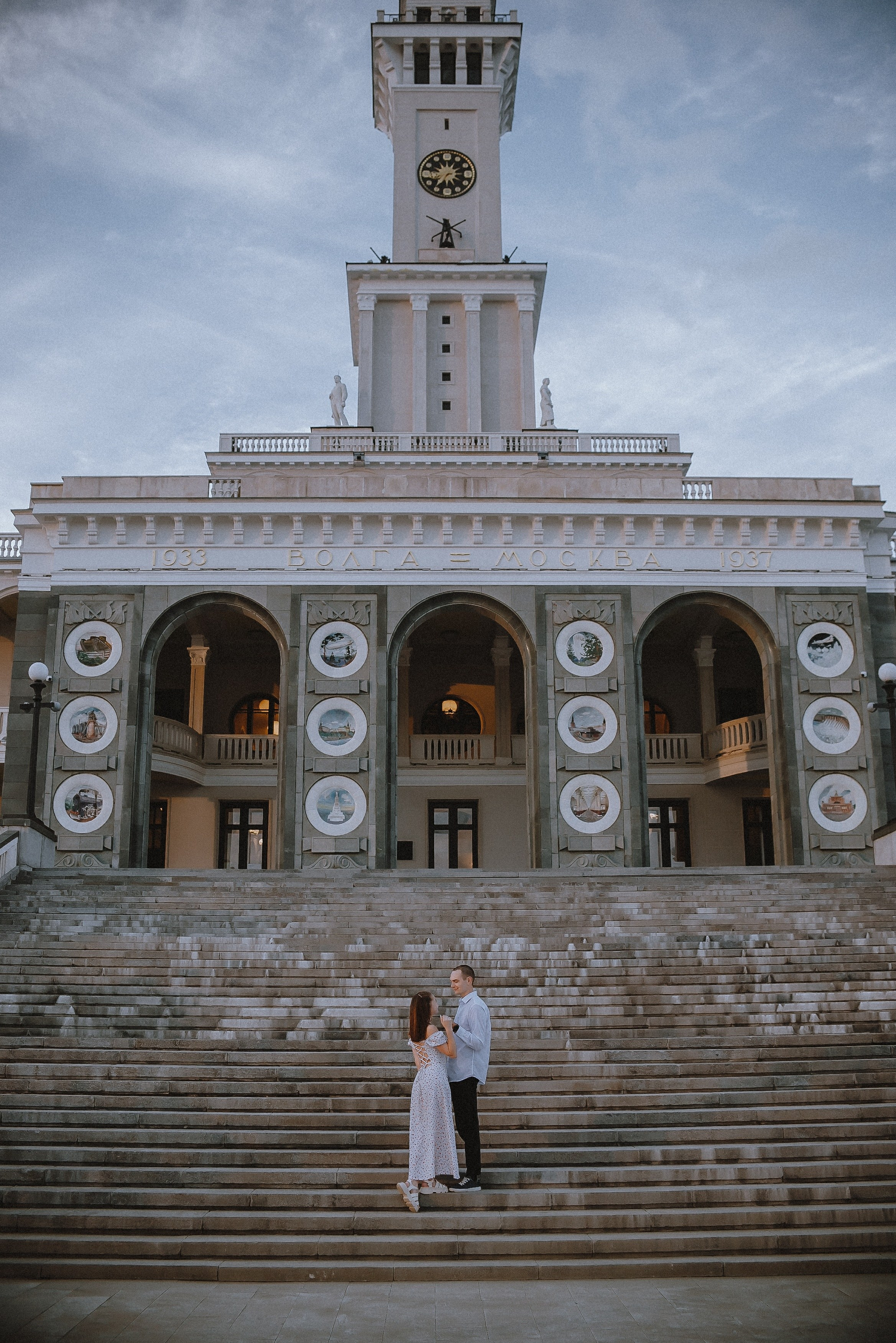 Северный речной вокзал. Свадебный и семейный фотограф в Москве Сажина Кристина КиМ. Свадебный оператор в Москве Сажин Максим