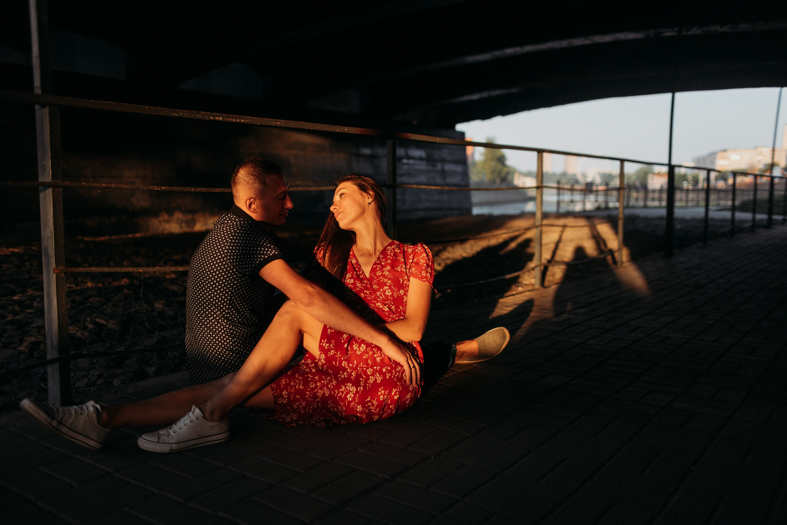 Love story в городе на рассвете. Фотограф Иваново | Москва | Ирина Коптилина