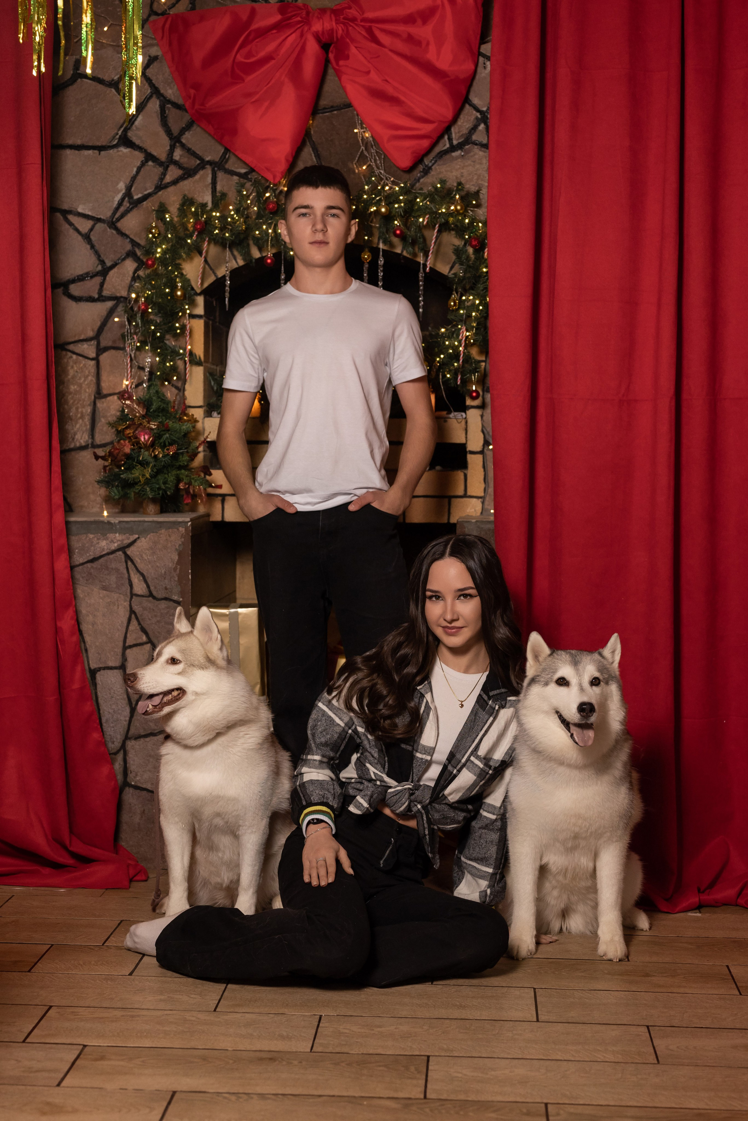 Фотопроект с хаски в частном доме. Фотограф в городе Салават