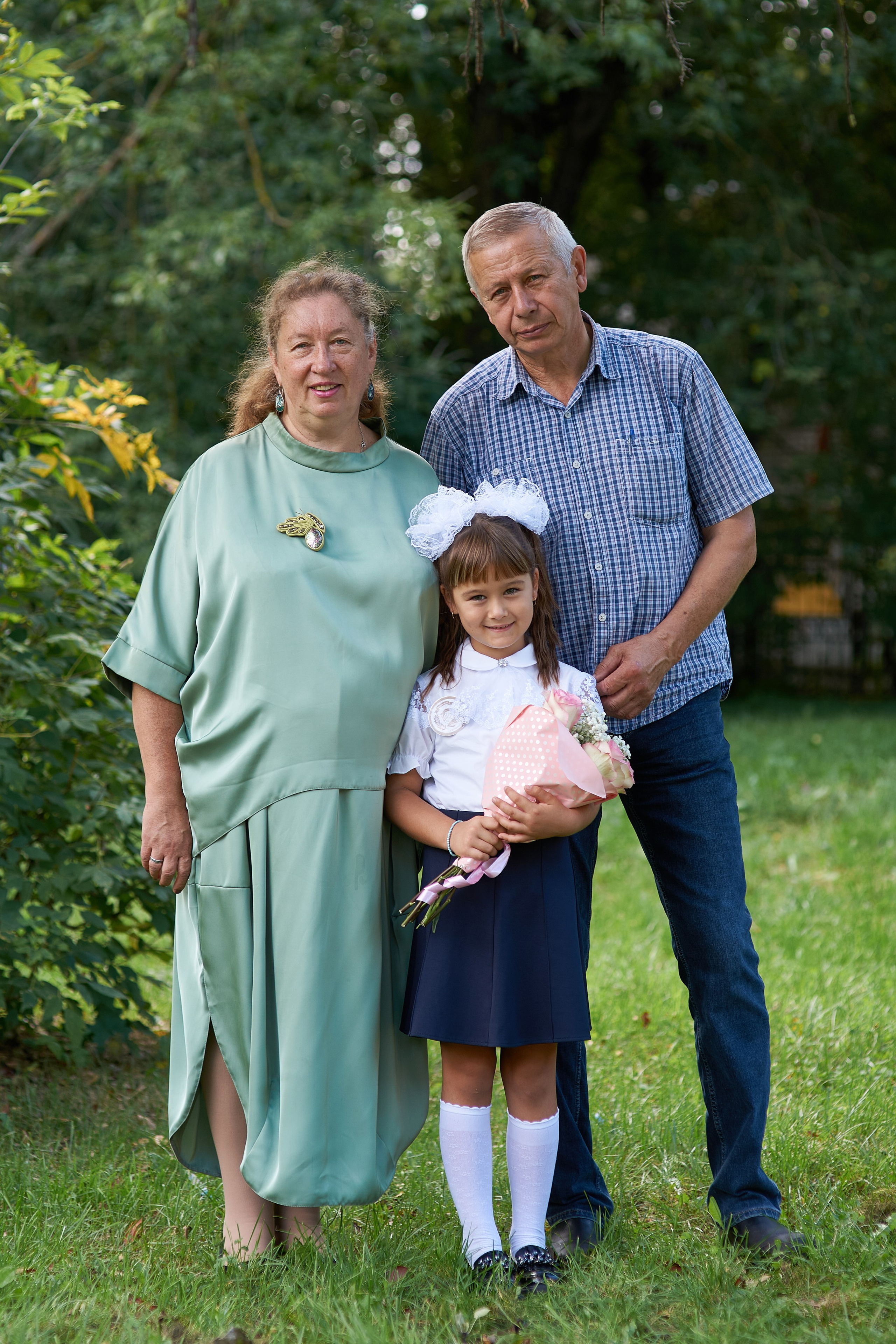 1 класс в День Знаний. Фотограф Владимир Артамонов