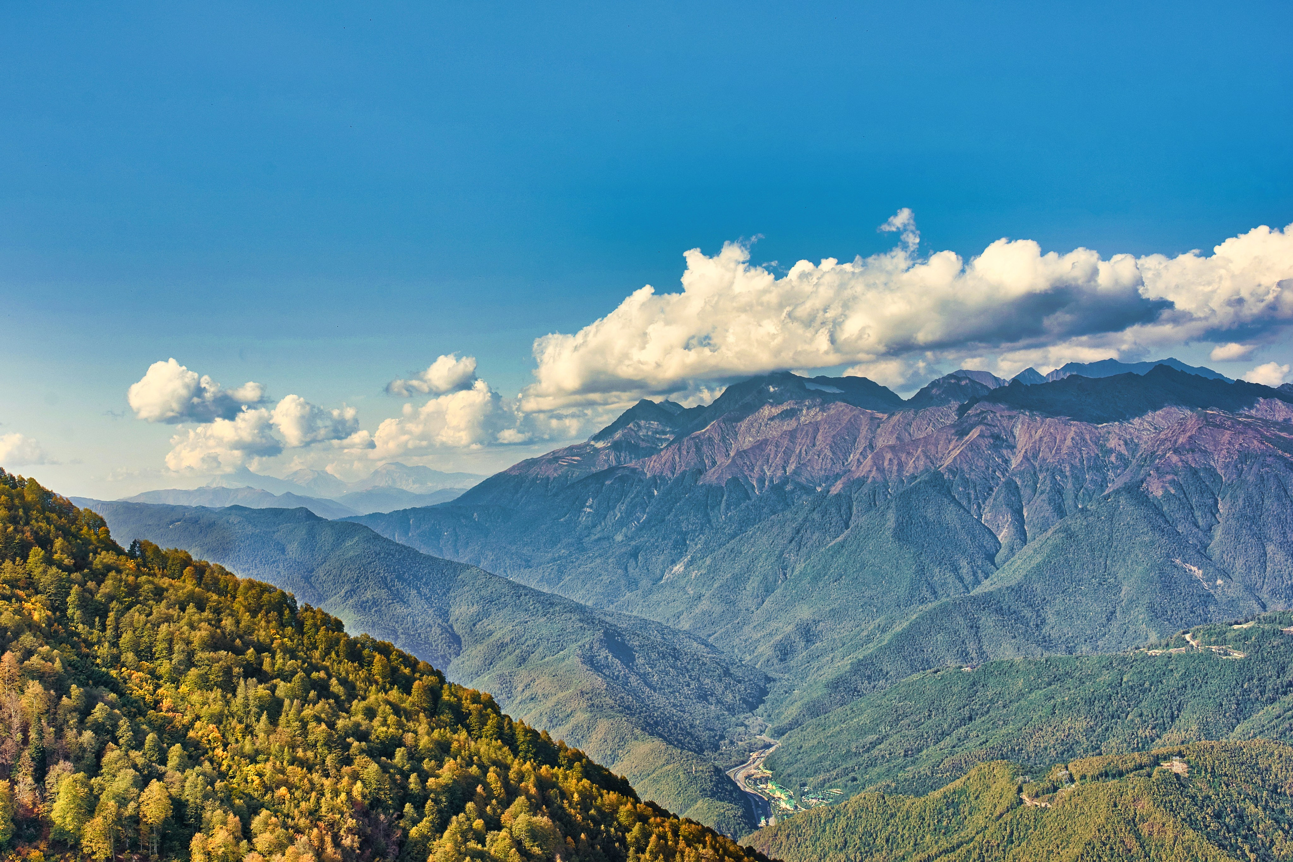 Горы. Красная Поляна.