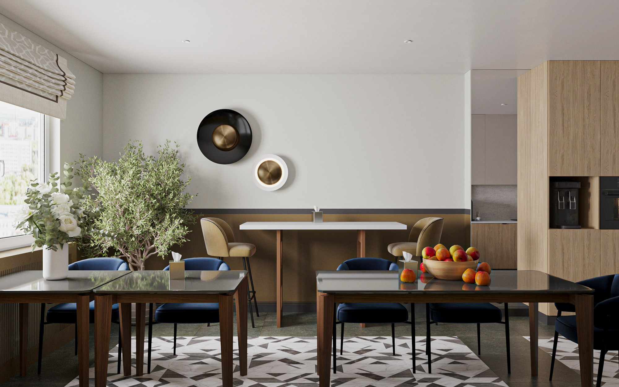 Дизайн проект офисов Алена Родкевич. Студия интерьерного дизайна