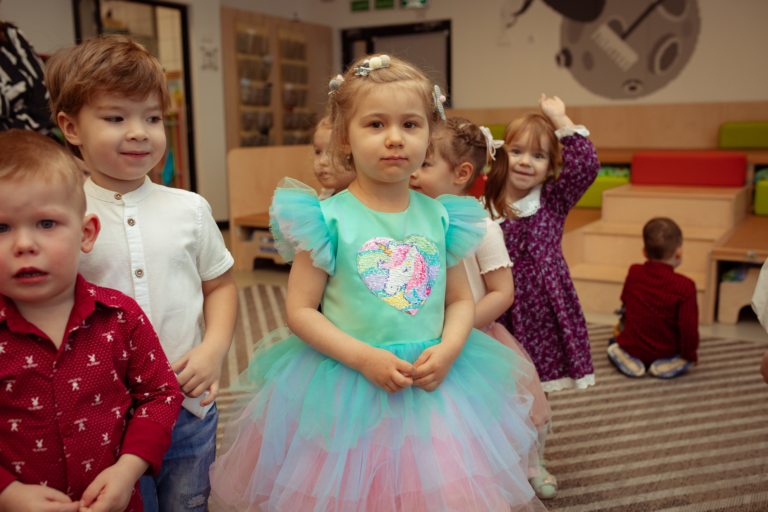 Праздник весны в детском саду. Семейный и детский фотограф в Москве Дорогова Екатерина