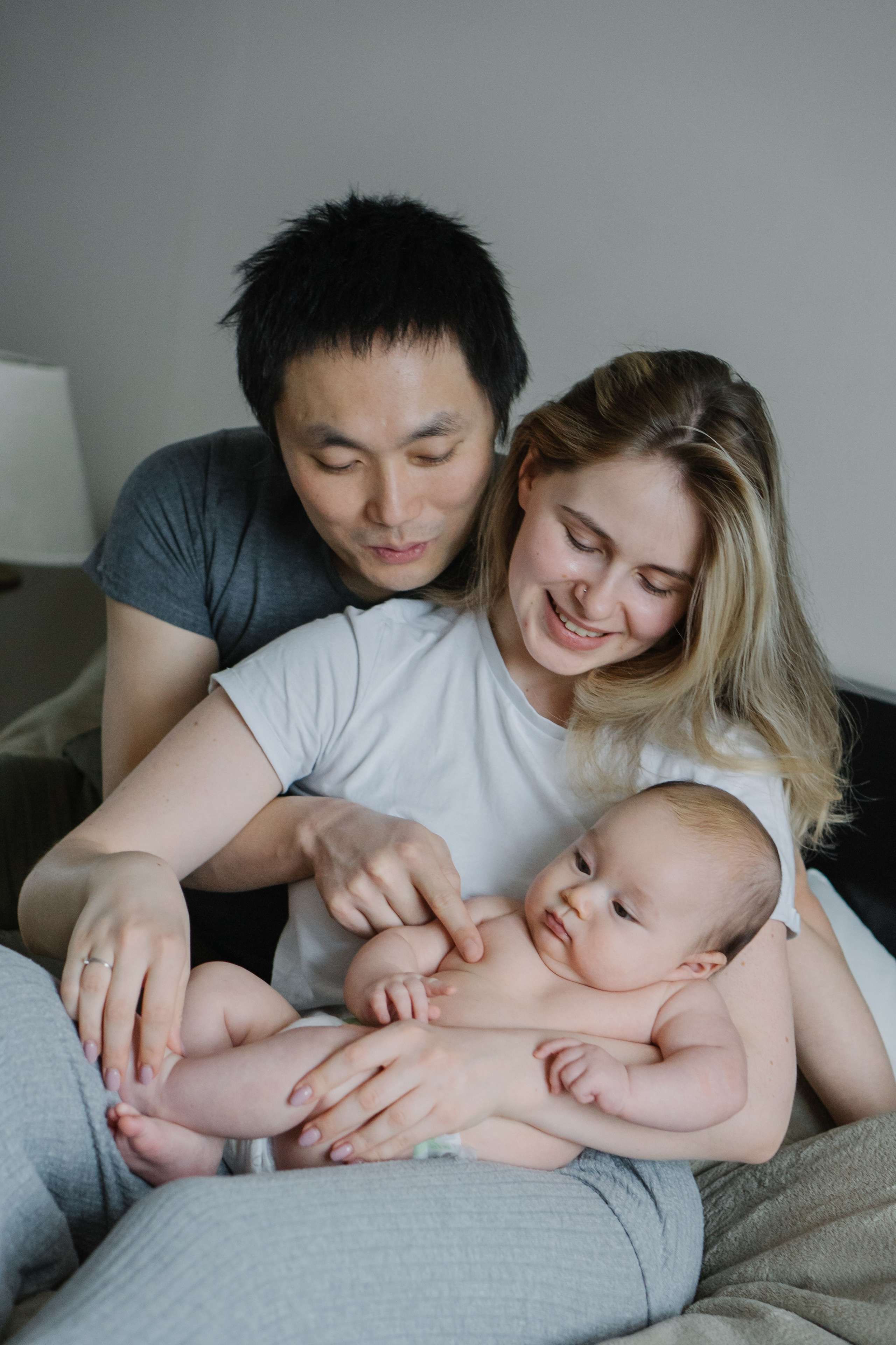 Теодор и его семья. Домашняя фотосессия. Фотограф Ольга Игорева