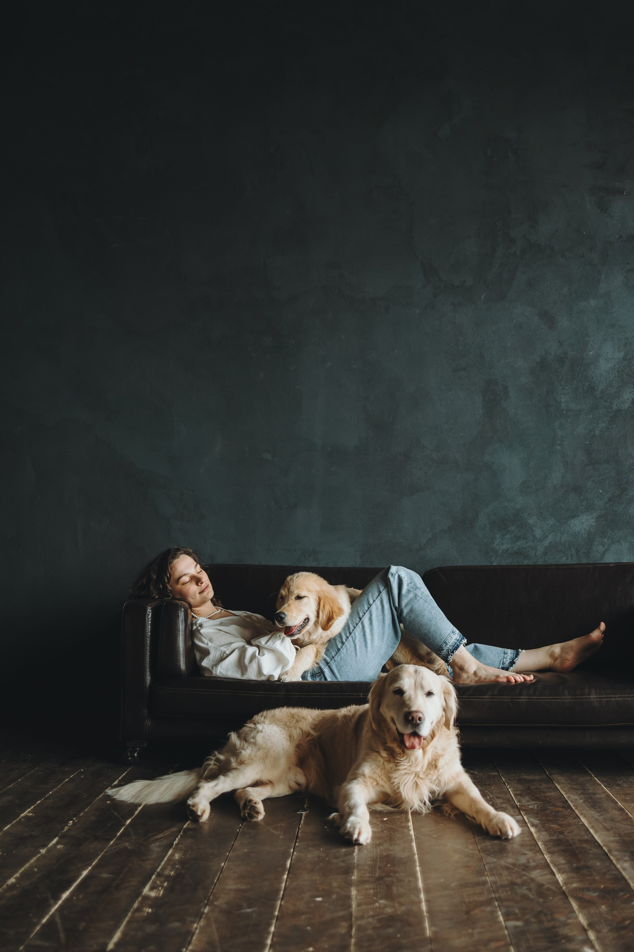 Настя, Арчи и Арагон. Фотограф-анималист в Санкт-Петербурге Алина Яхонт