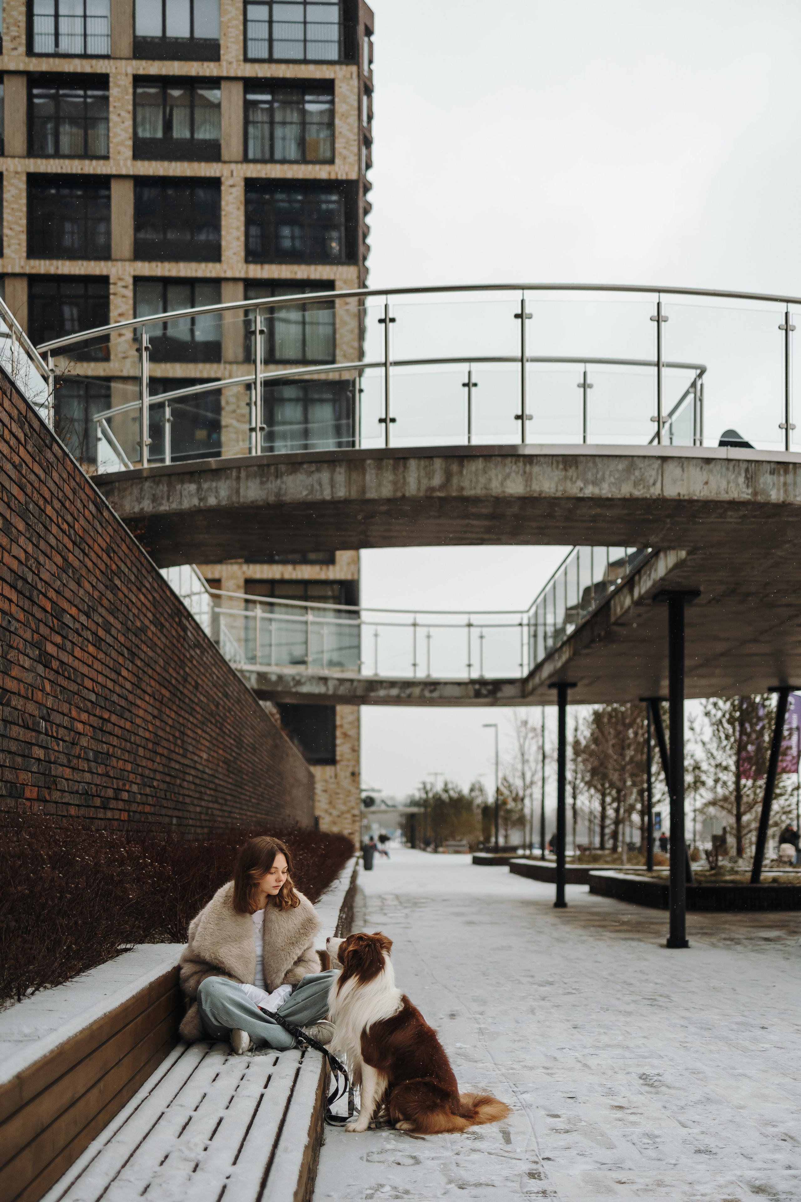 Маша и Брауни. Фотограф-анималист в Санкт-Петербурге Алина Яхонт