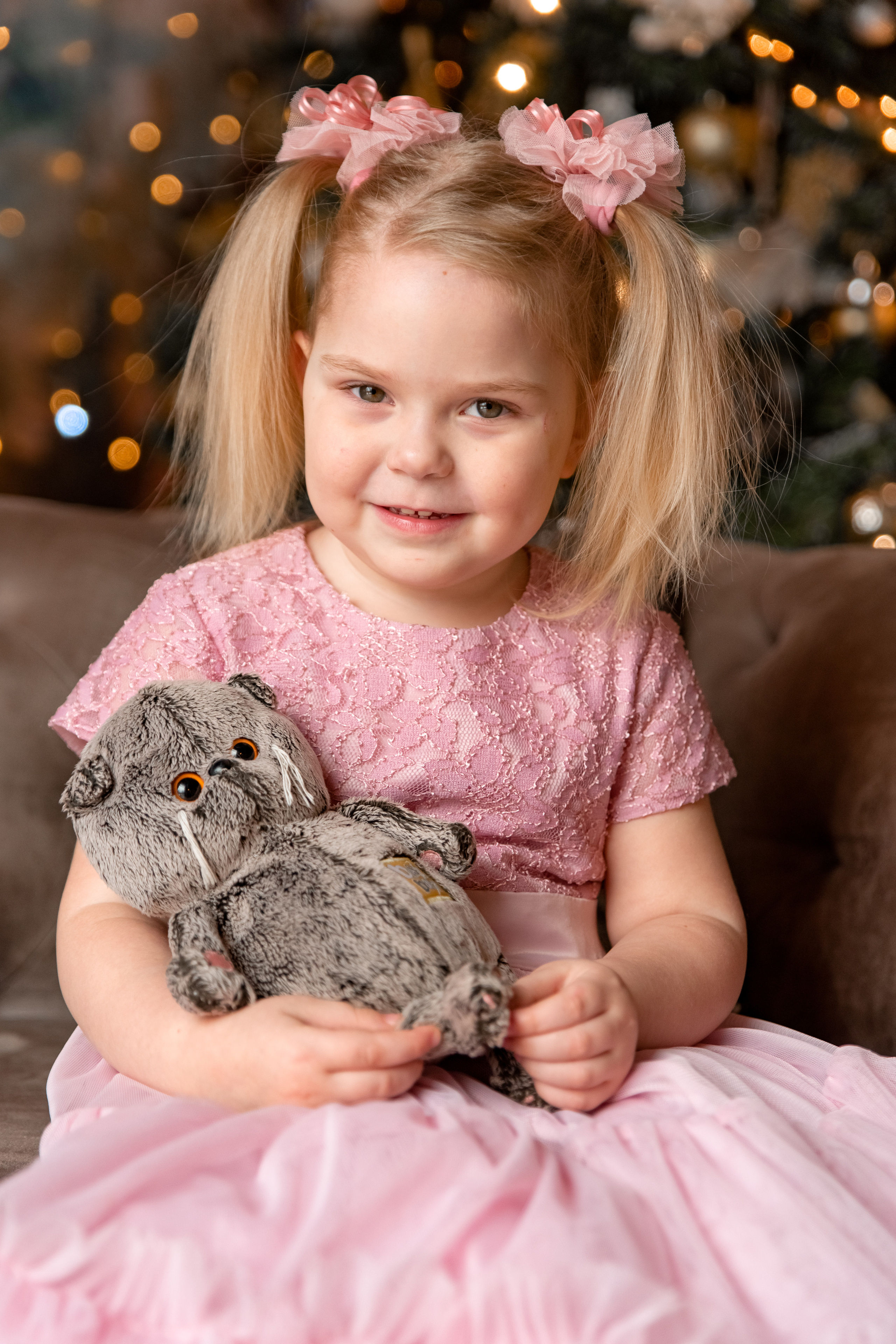 Семейная новогодняя фотосессия в студии. Семейный и детский фотограф в Туле Светлана Воронкова