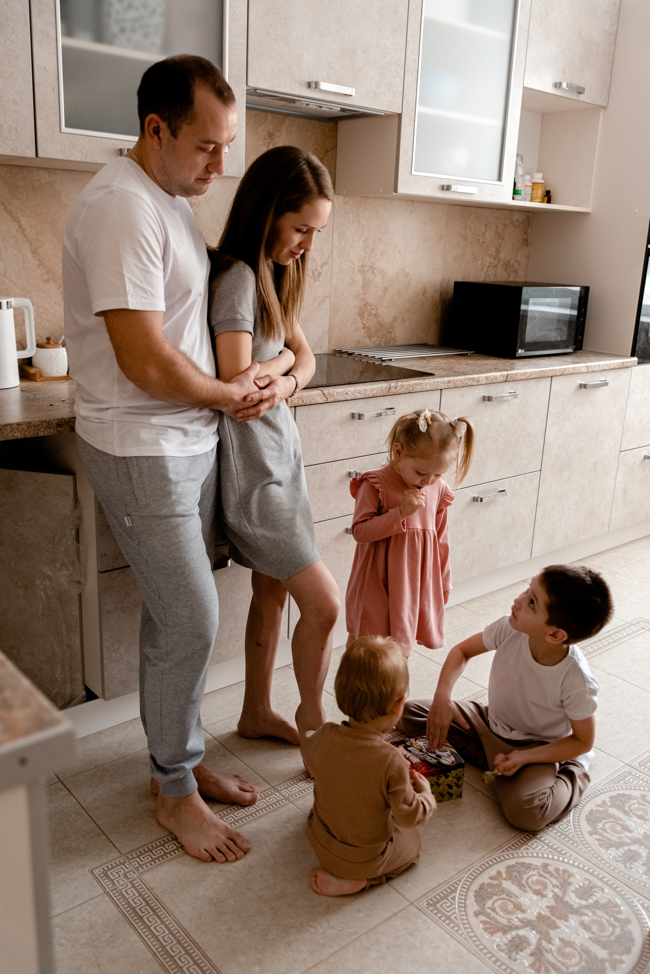 Домашняя семейная фотосессия в Туле. Семейный и детский фотограф в Туле Светлана Воронкова