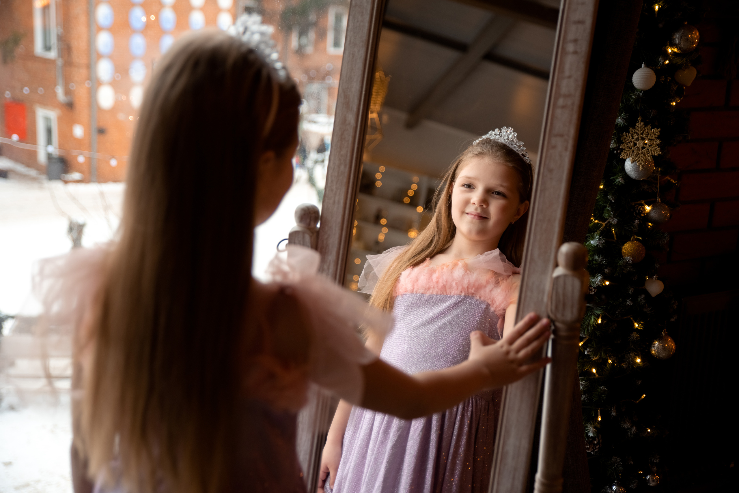 Семейная новогодняя фотосессия в студии. Семейный и детский фотограф в Туле Светлана Воронкова