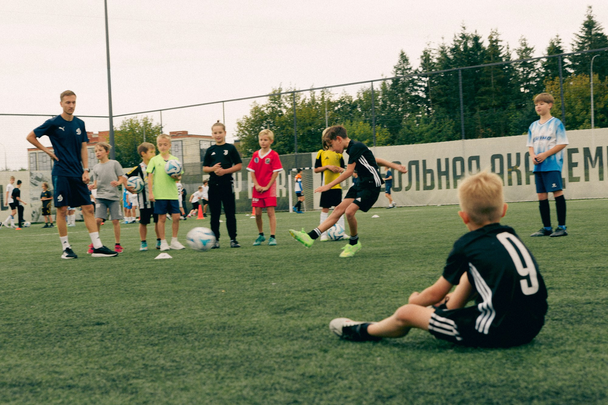 Открытие детской школы «Динамо»