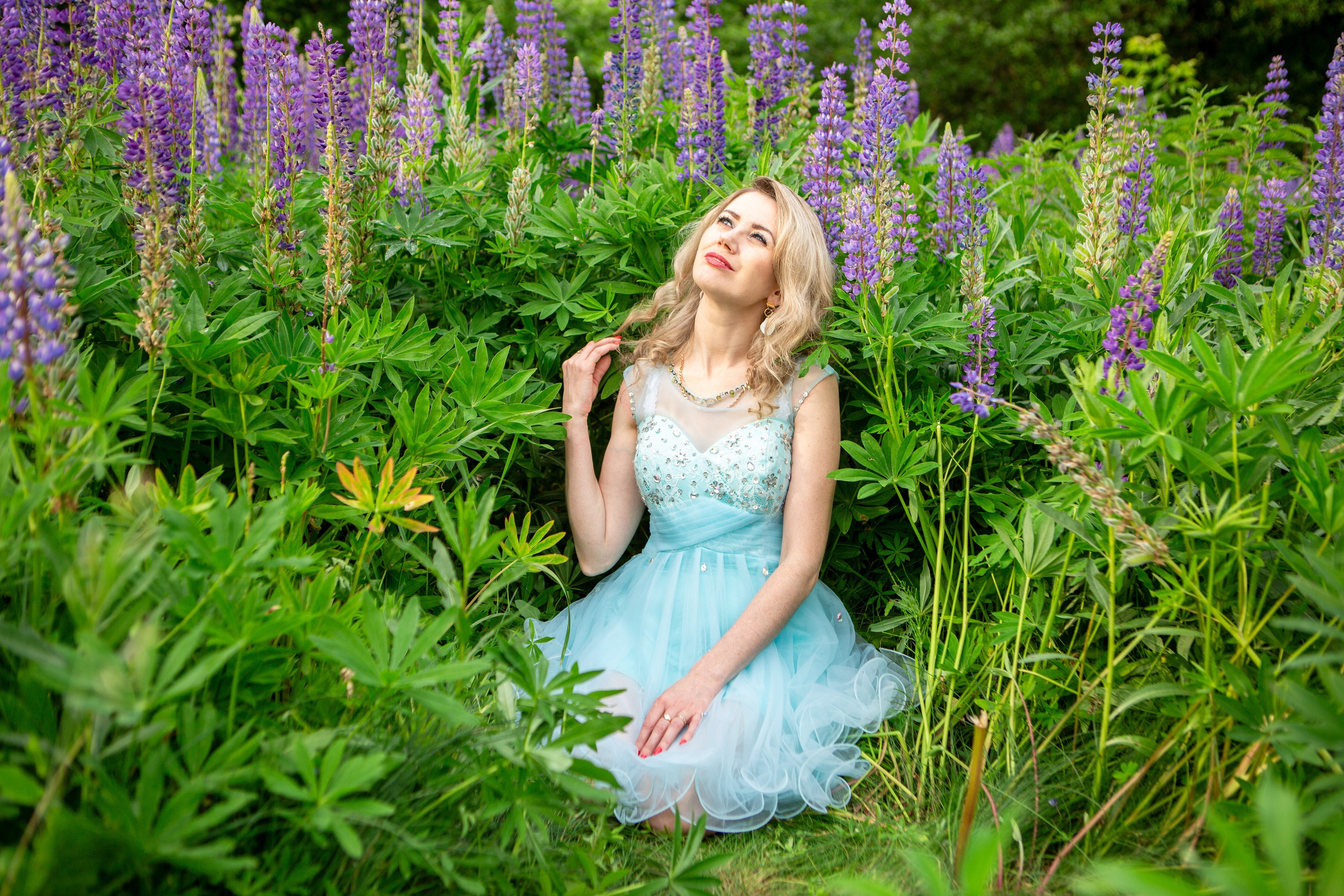 Фотосессия с люпинами. Репортажный, семейный, свадебный, портретный фотограф