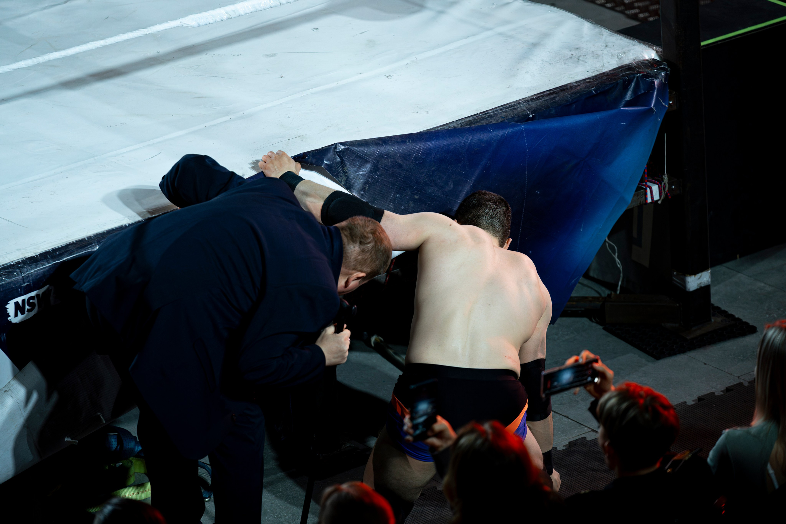 Шоу профессионального рестлинга NSW Ультиматум. Концертный и студийный фотограф из Санкт-Петербурга Денис Смоленский