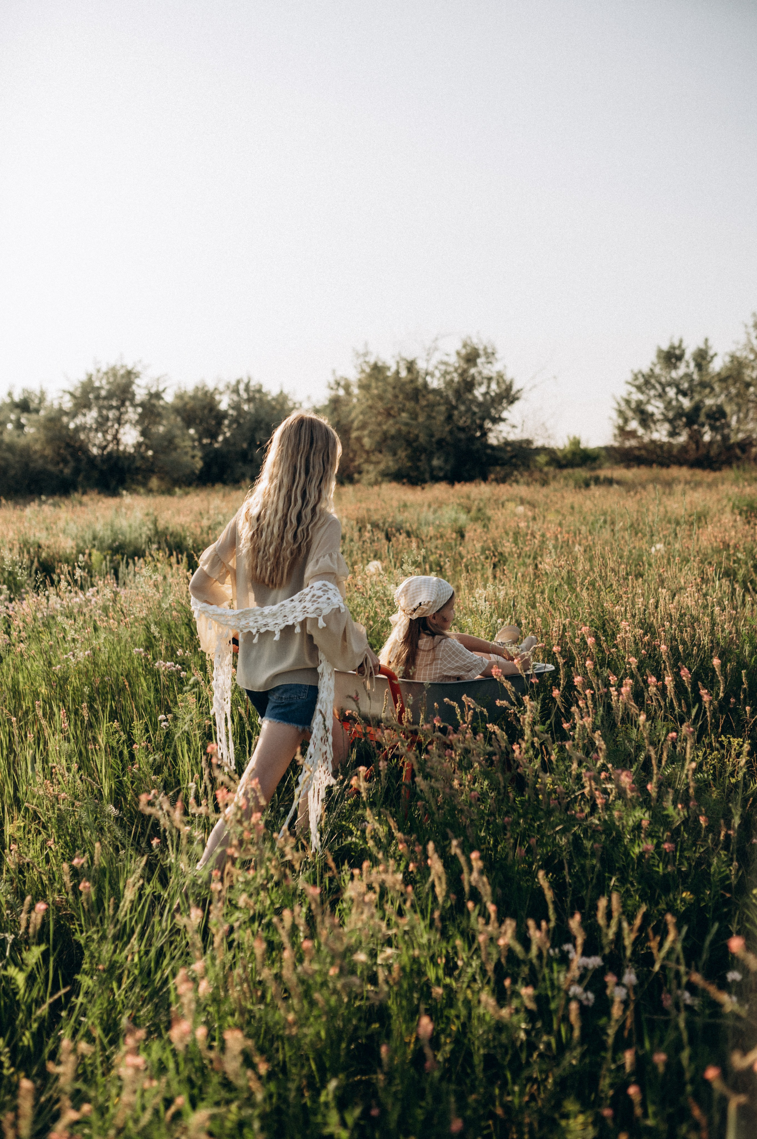 Летний вечер в деревне. Фотограф Мария Стрелкова