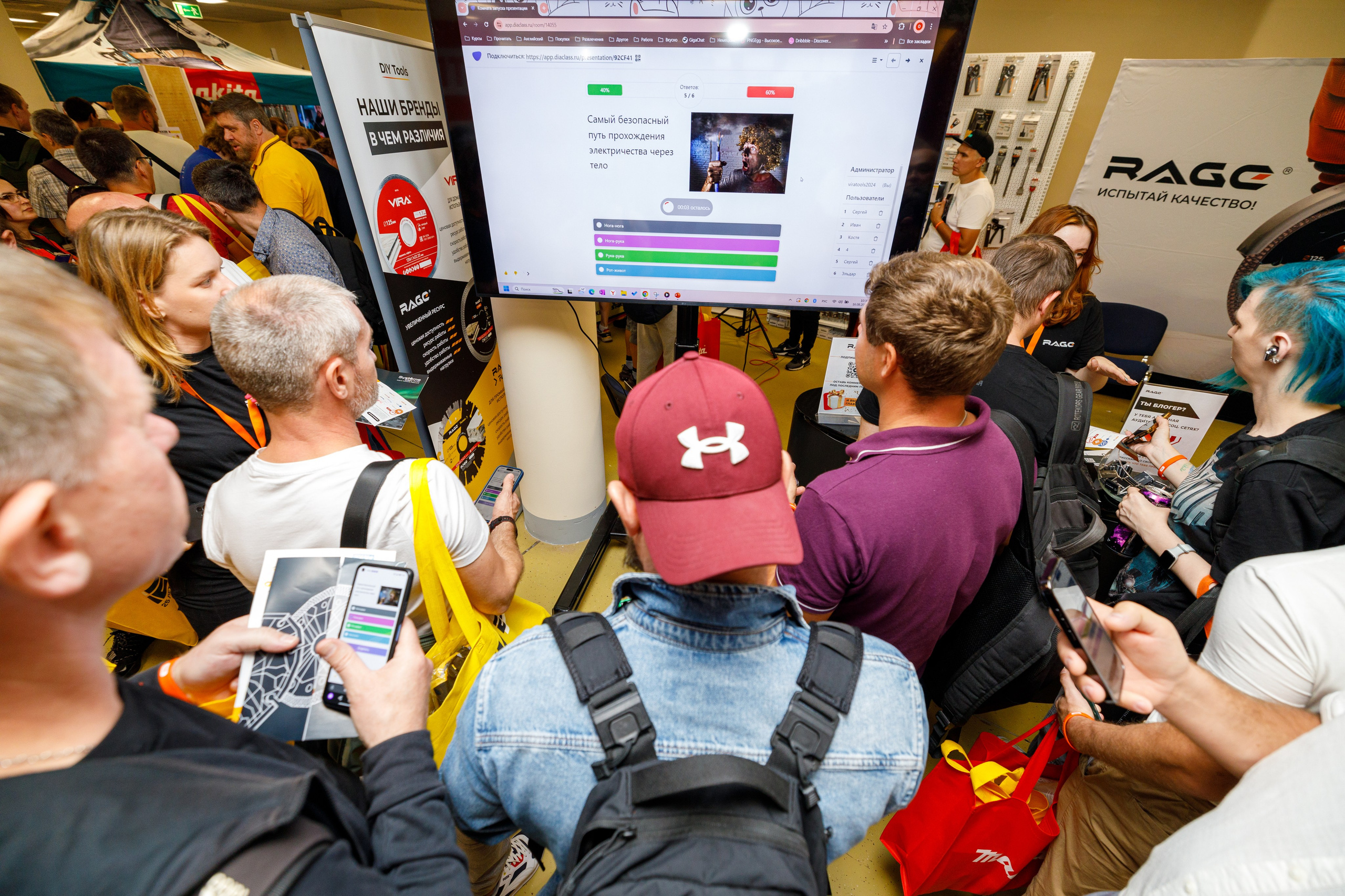Съёмка стенда на выставке. Фотограф на мероприятие в Москве Марик