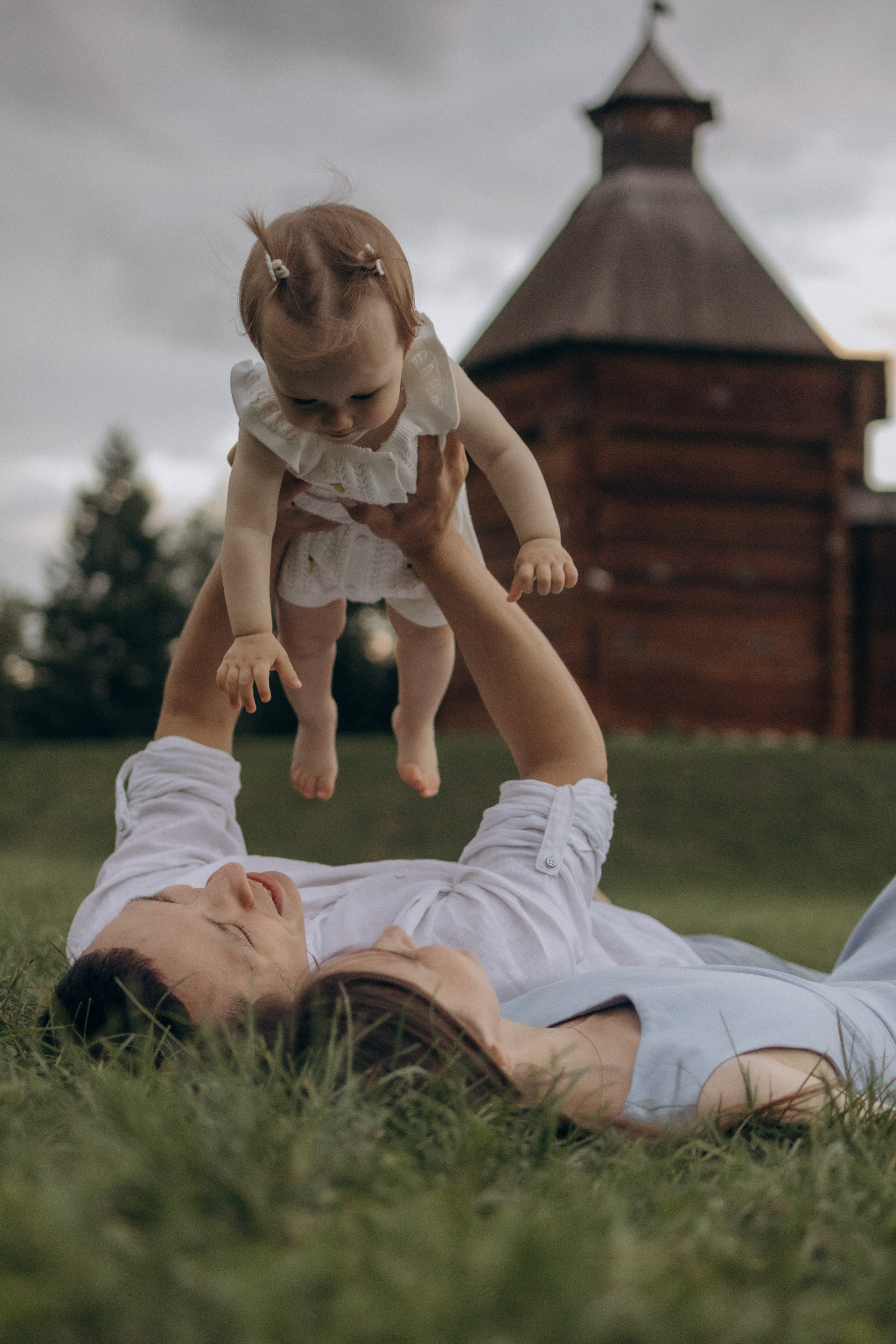 Роман, Мария и Алиса. Семейный фотограф Москва