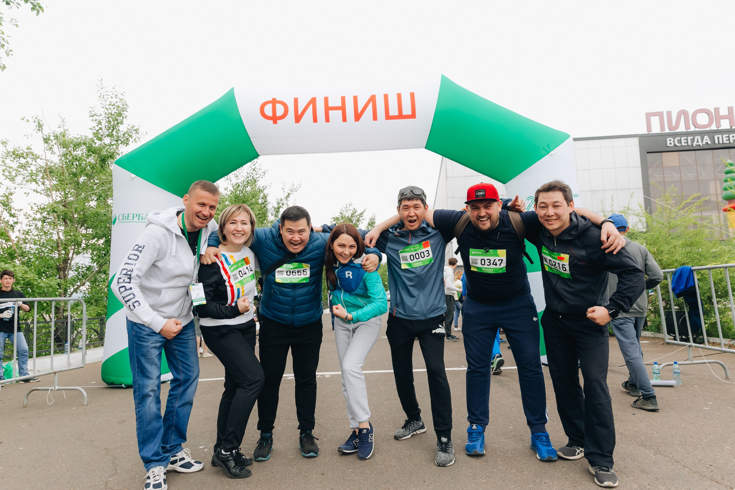 Зеленый марафон Сбербанка. Свадебный и семейный фотограф в Улан-Удэ