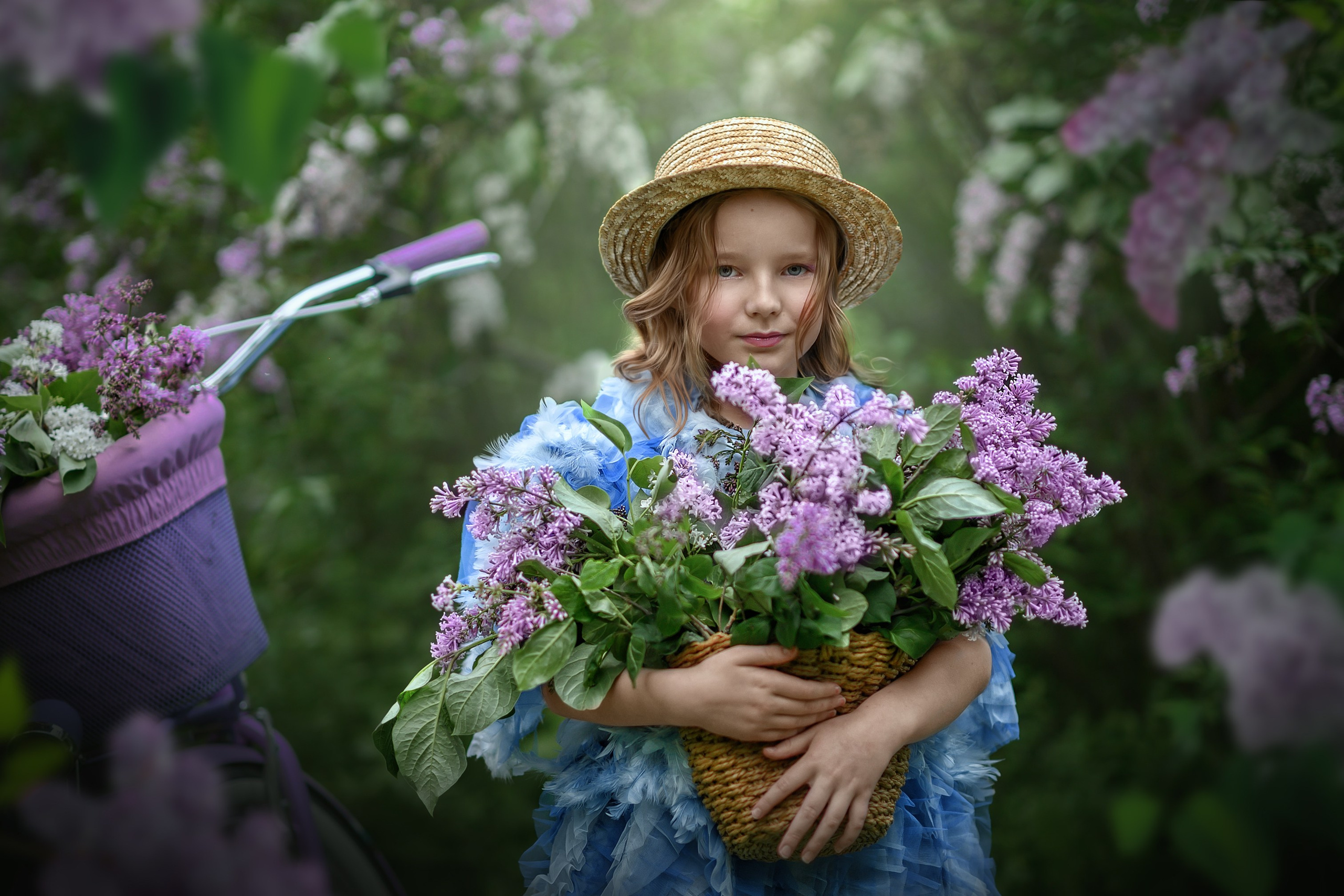 С ВЕЛОСИПЕДОМ. Семейный фотограф Екатеринбург Лора Мур