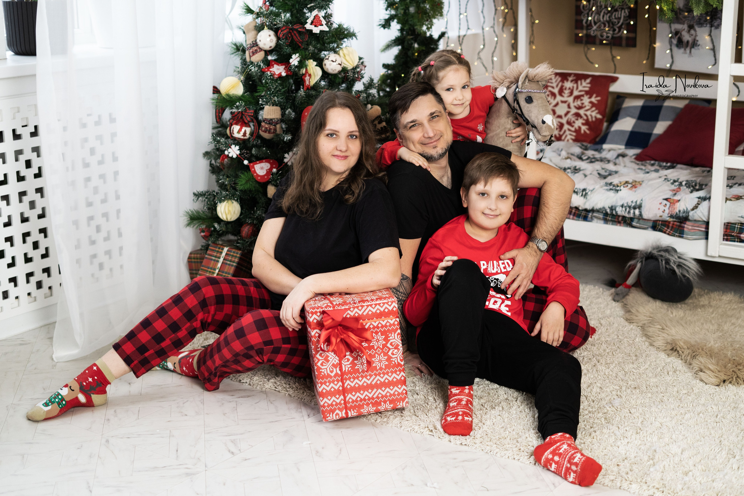 НОВОГОДНИЙ. Фотограф новорожденных в Воронеже Ираида Новикова