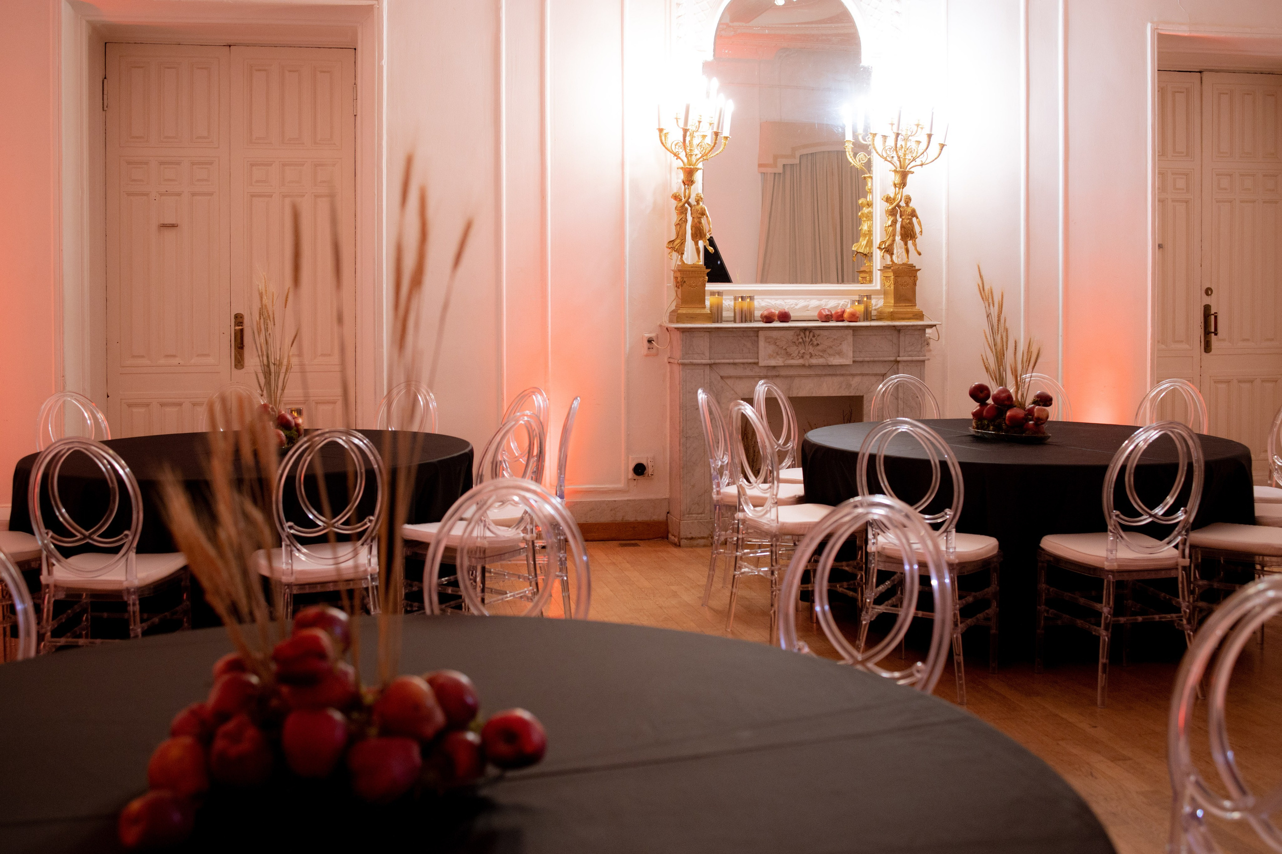 Новогодний корпоратив в фольклорном стиле. Особняк Лемана. Оформление свадеб, декор свадеб Вера Маркова, Москва