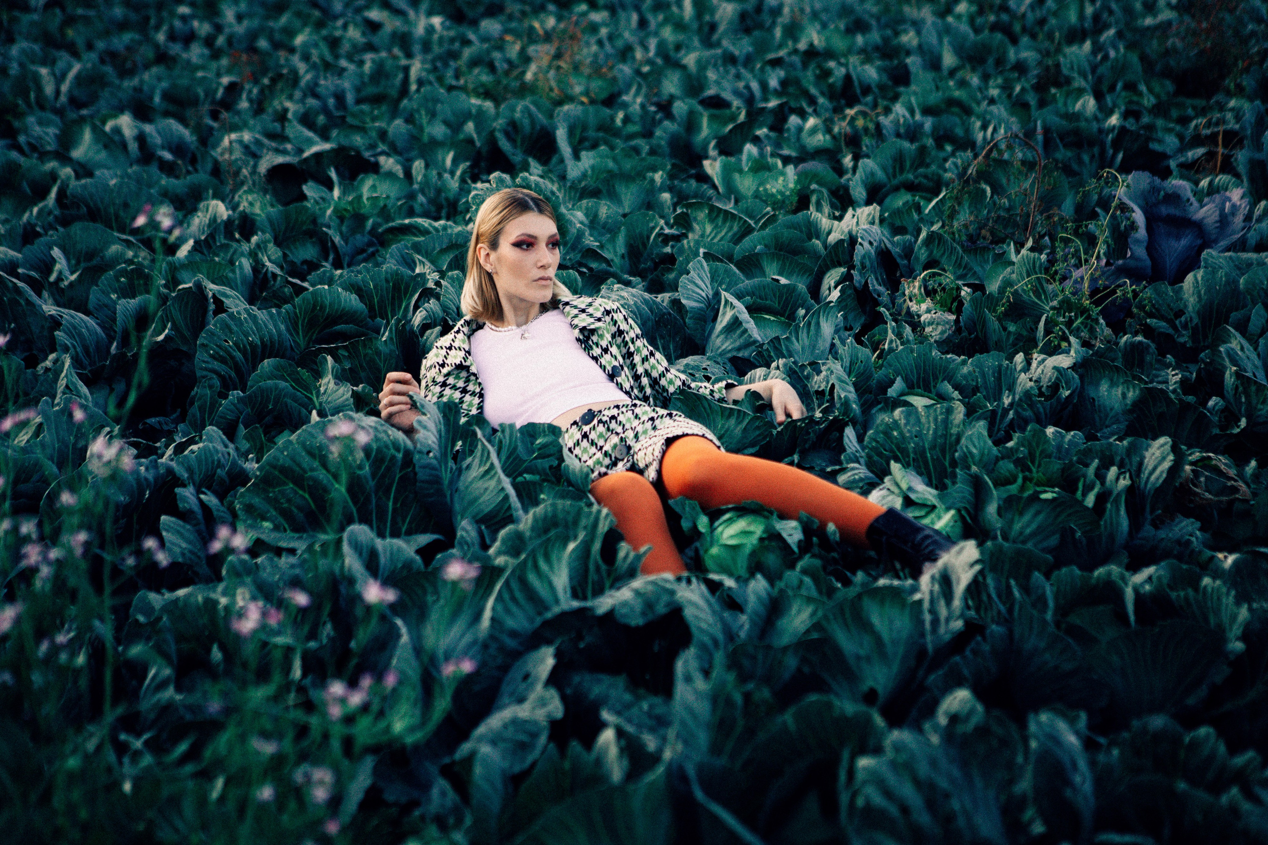 Фотосессия на поле. Фотограф в Санкт-Петербурге Степанская Юлия