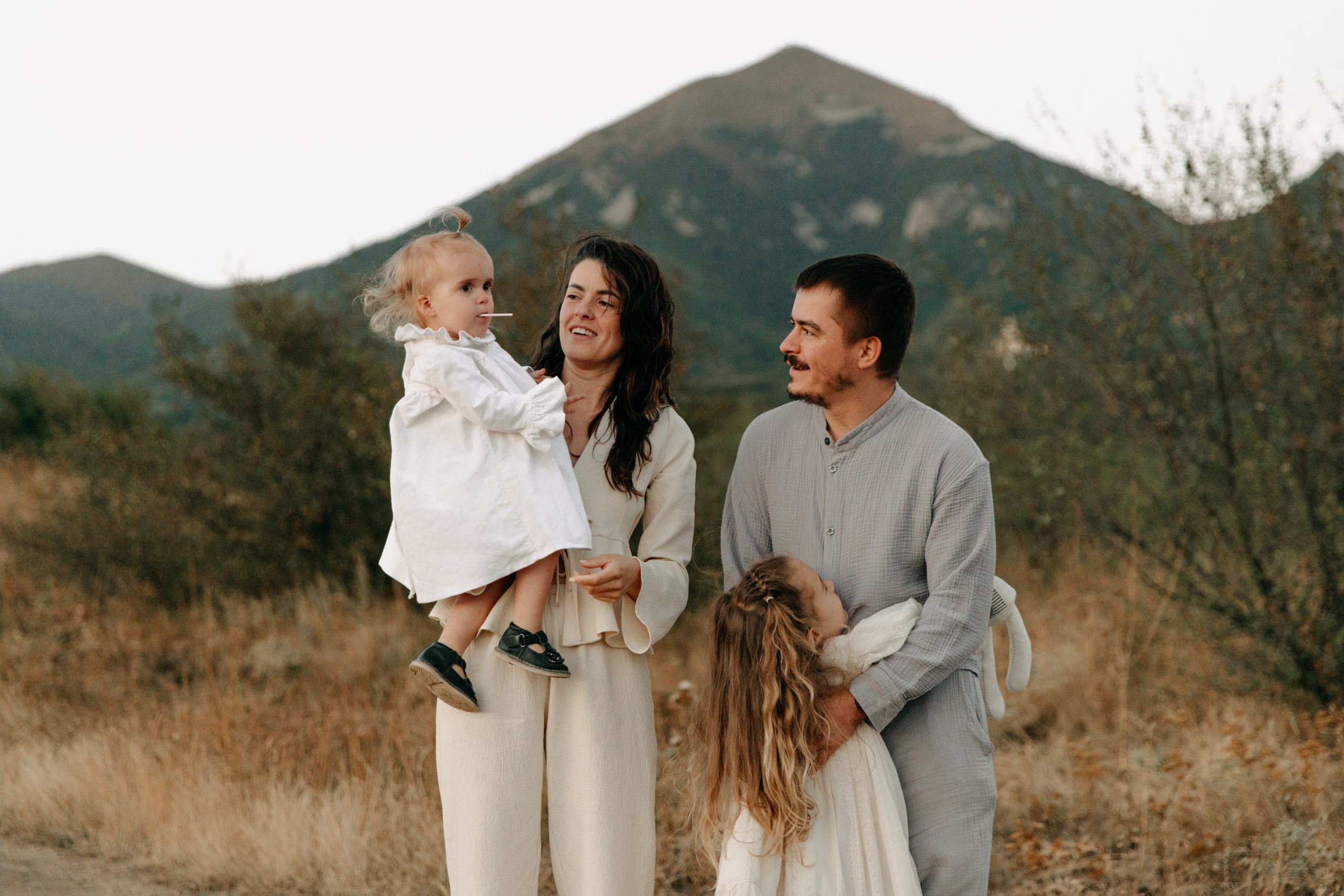 Ксюша и Кирилл с малышками. Портфолио