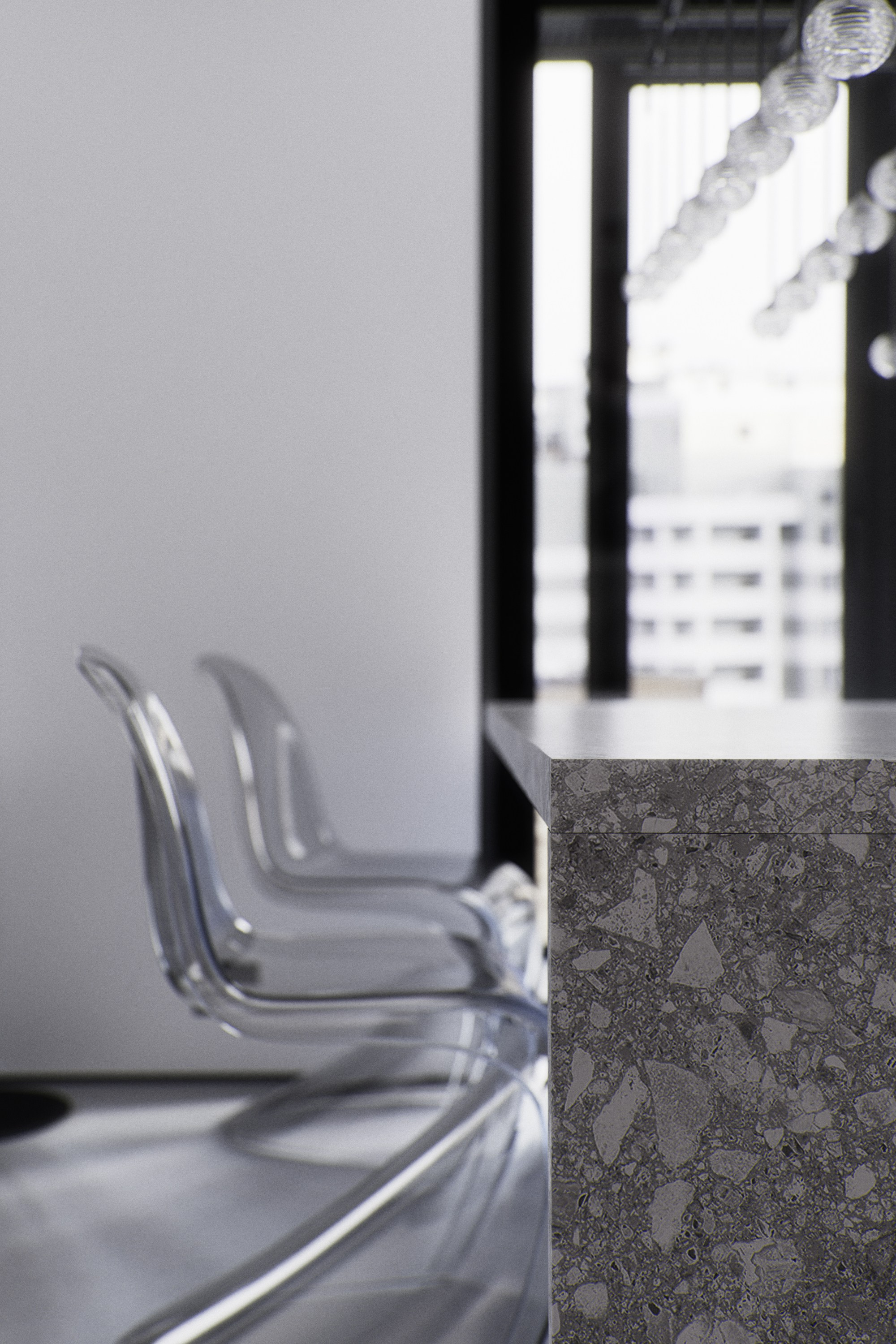 Blue accent. 3D Визуализация // Reiterrrr