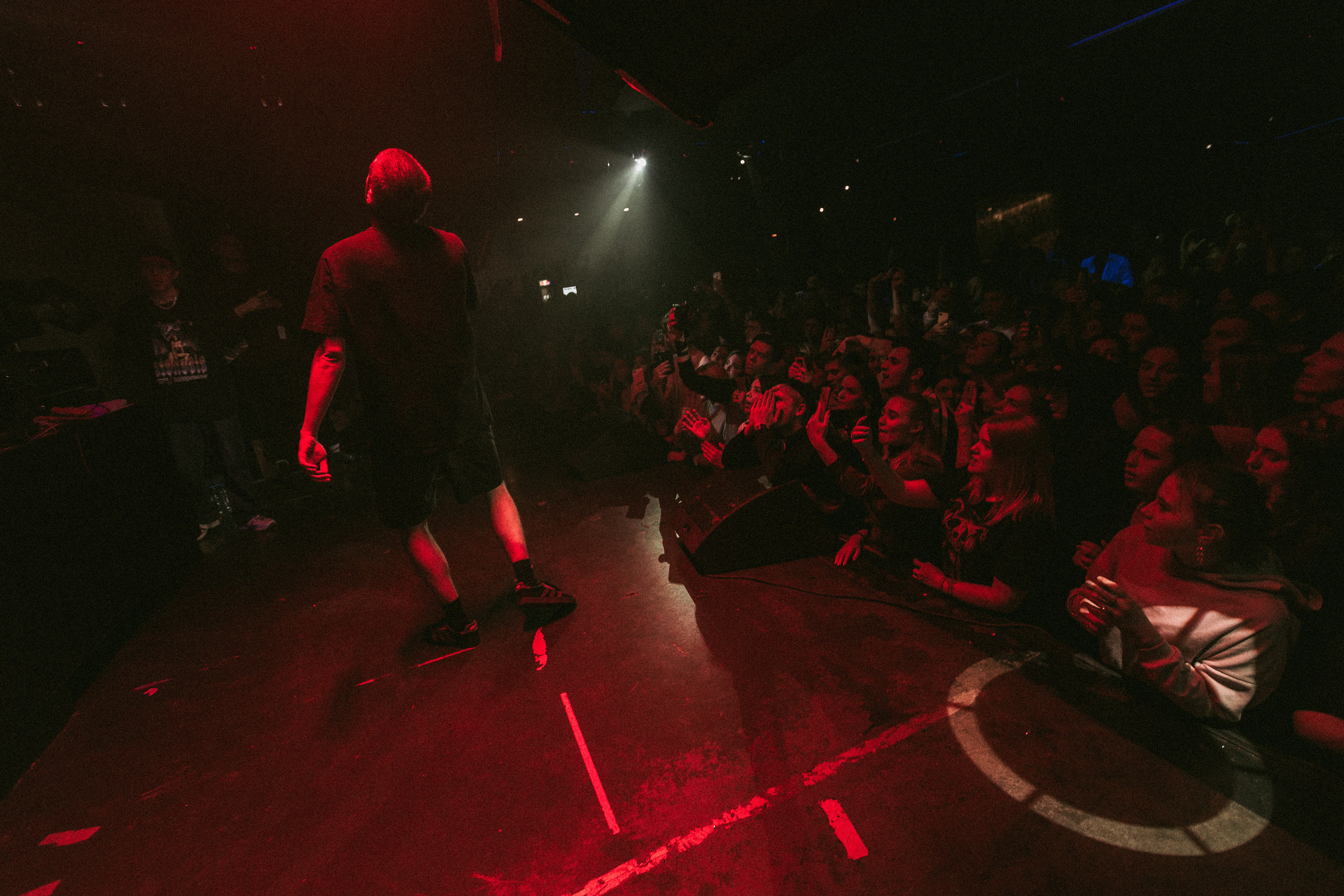 Концерт Хаски. Фотограф Serj Ganso