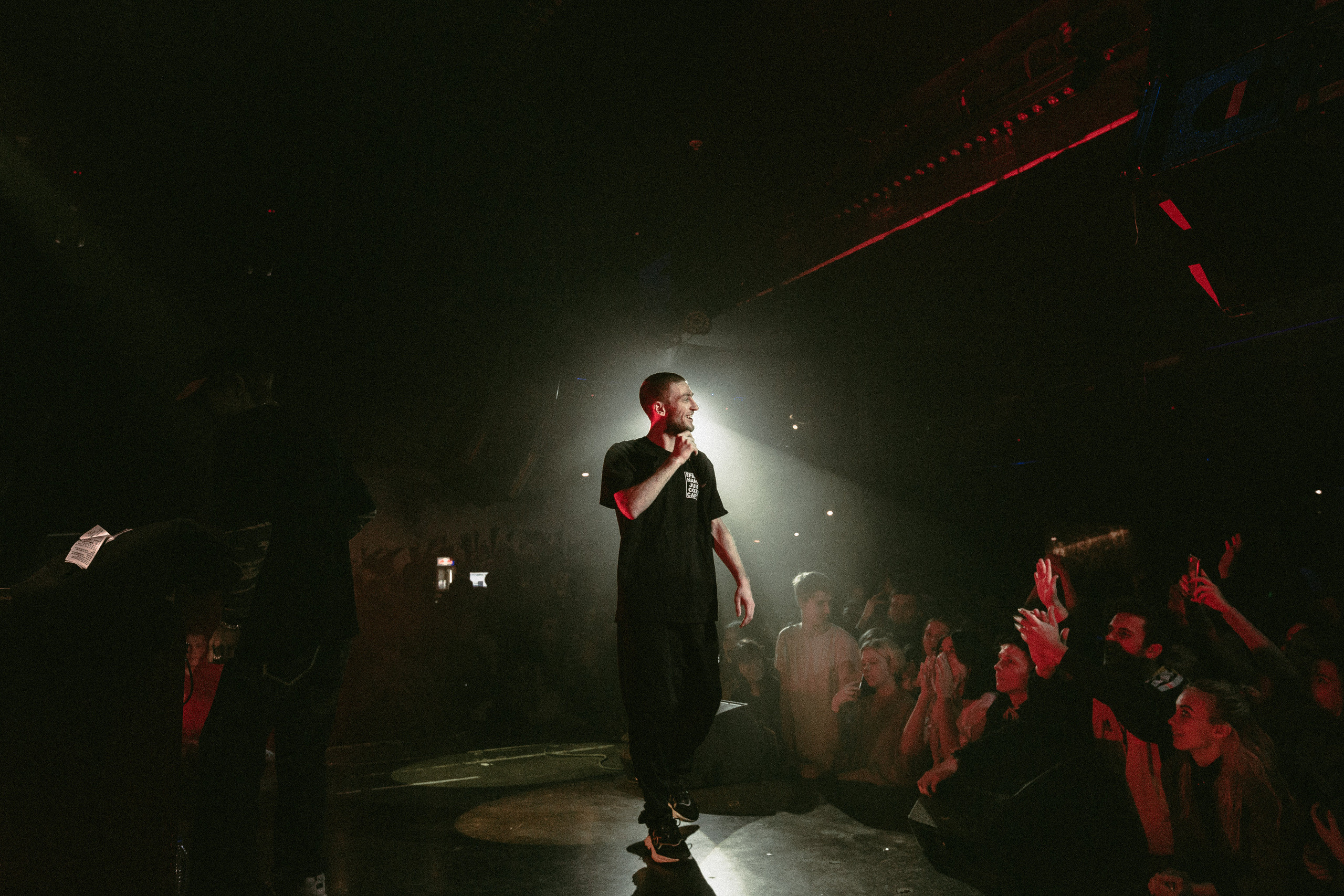 Концерт Хаски. Фотограф Serj Ganso