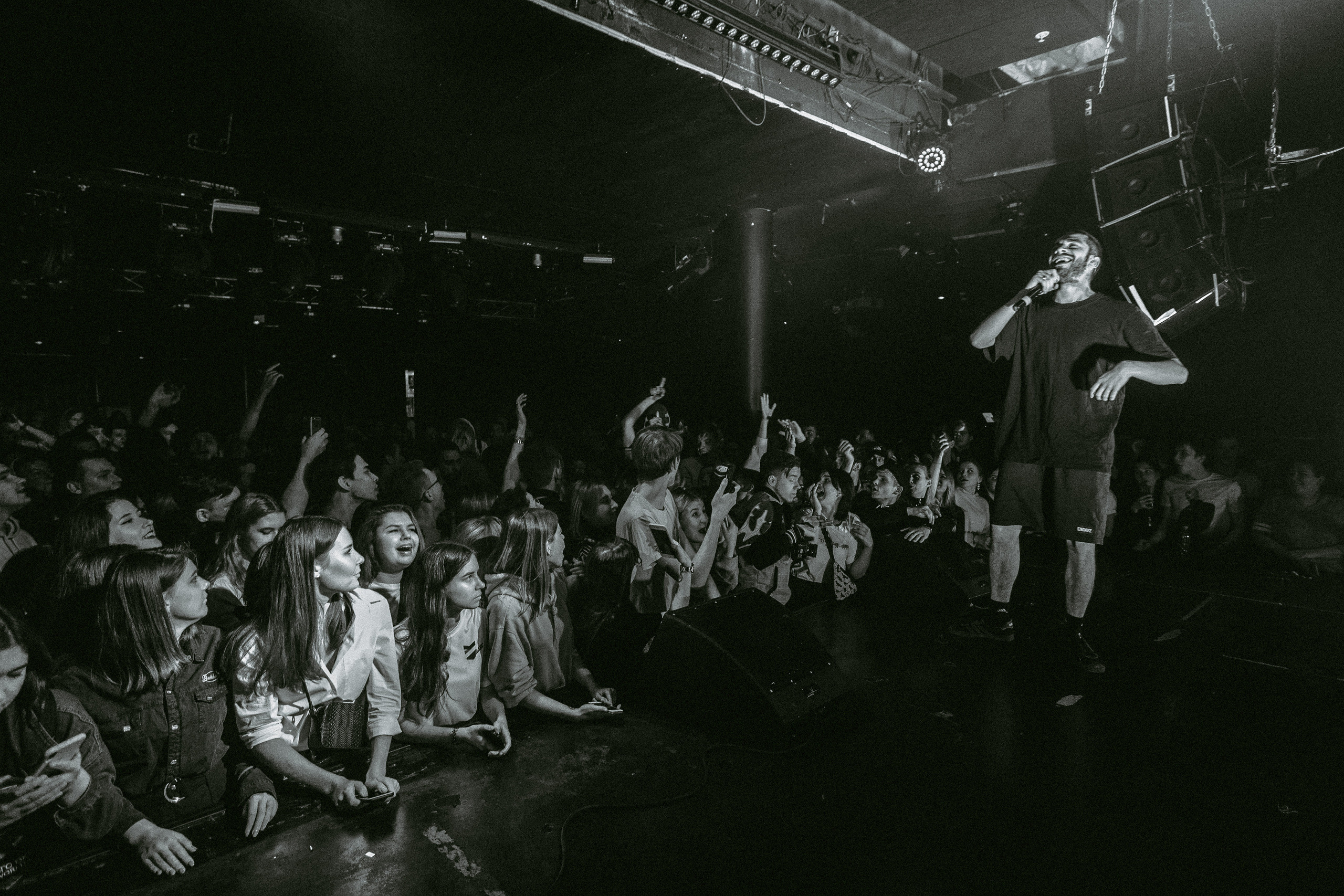 Концерт Хаски. Фотограф Serj Ganso