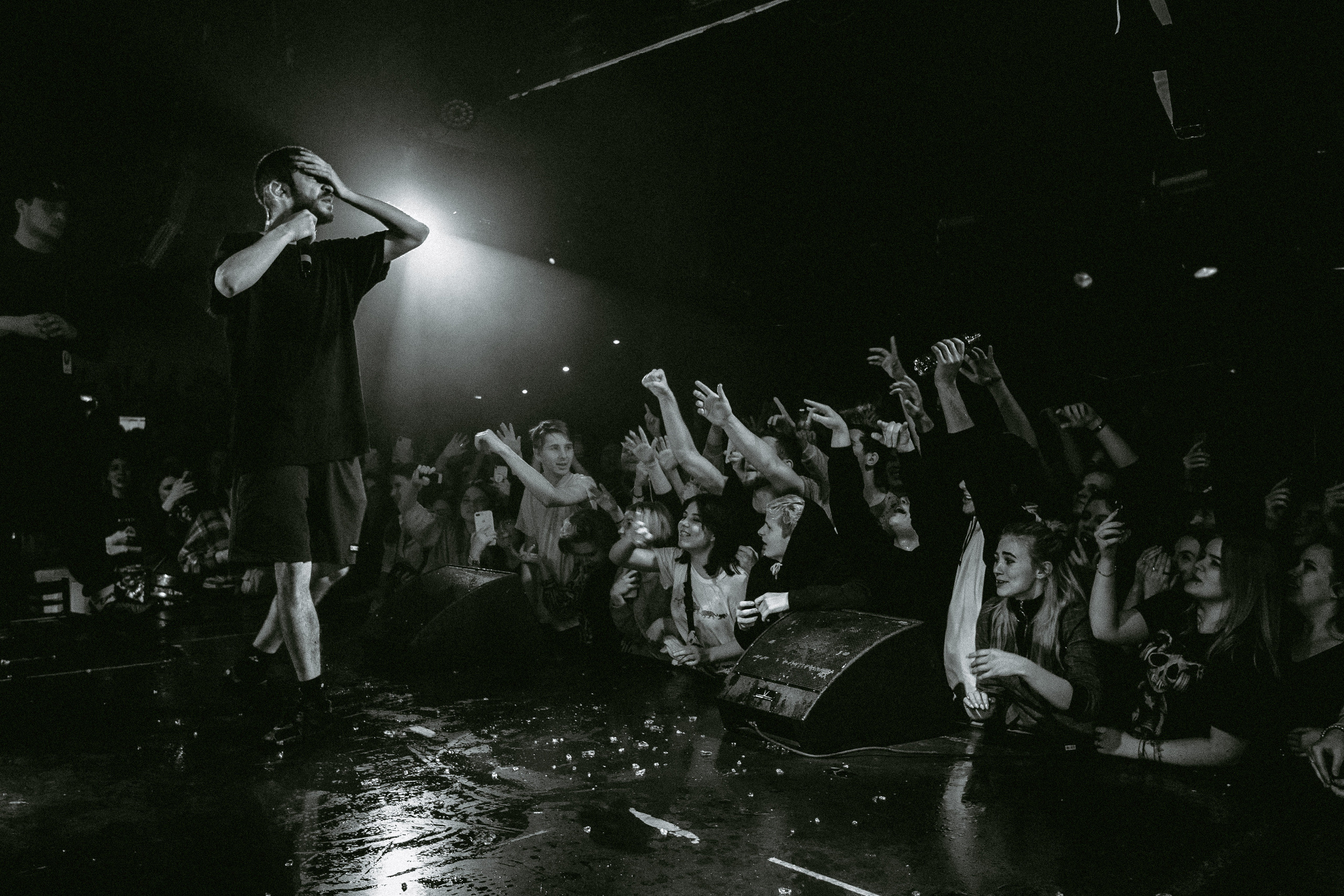 Концерт Хаски. Фотограф Serj Ganso