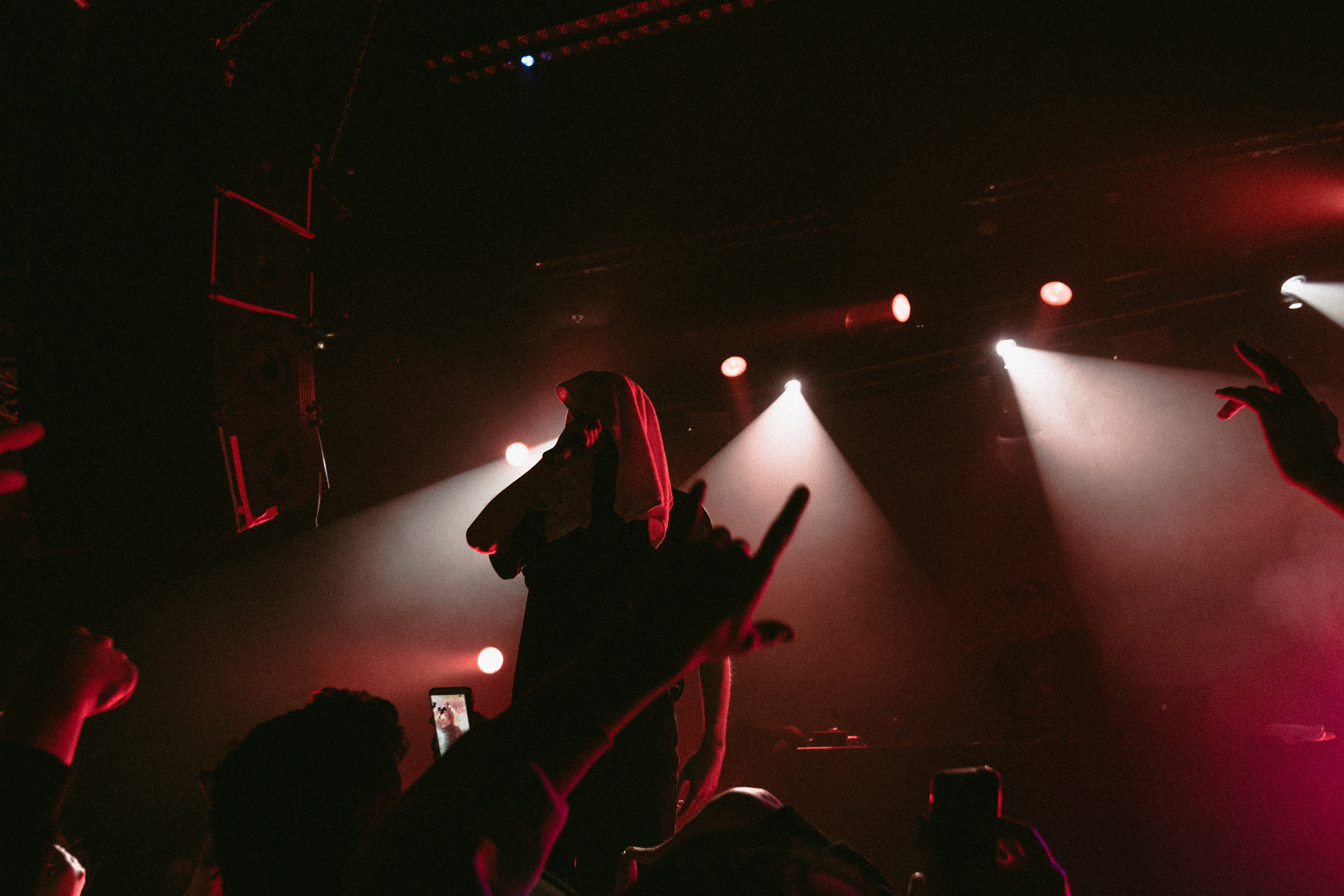 Концерт Хаски. Фотограф Serj Ganso