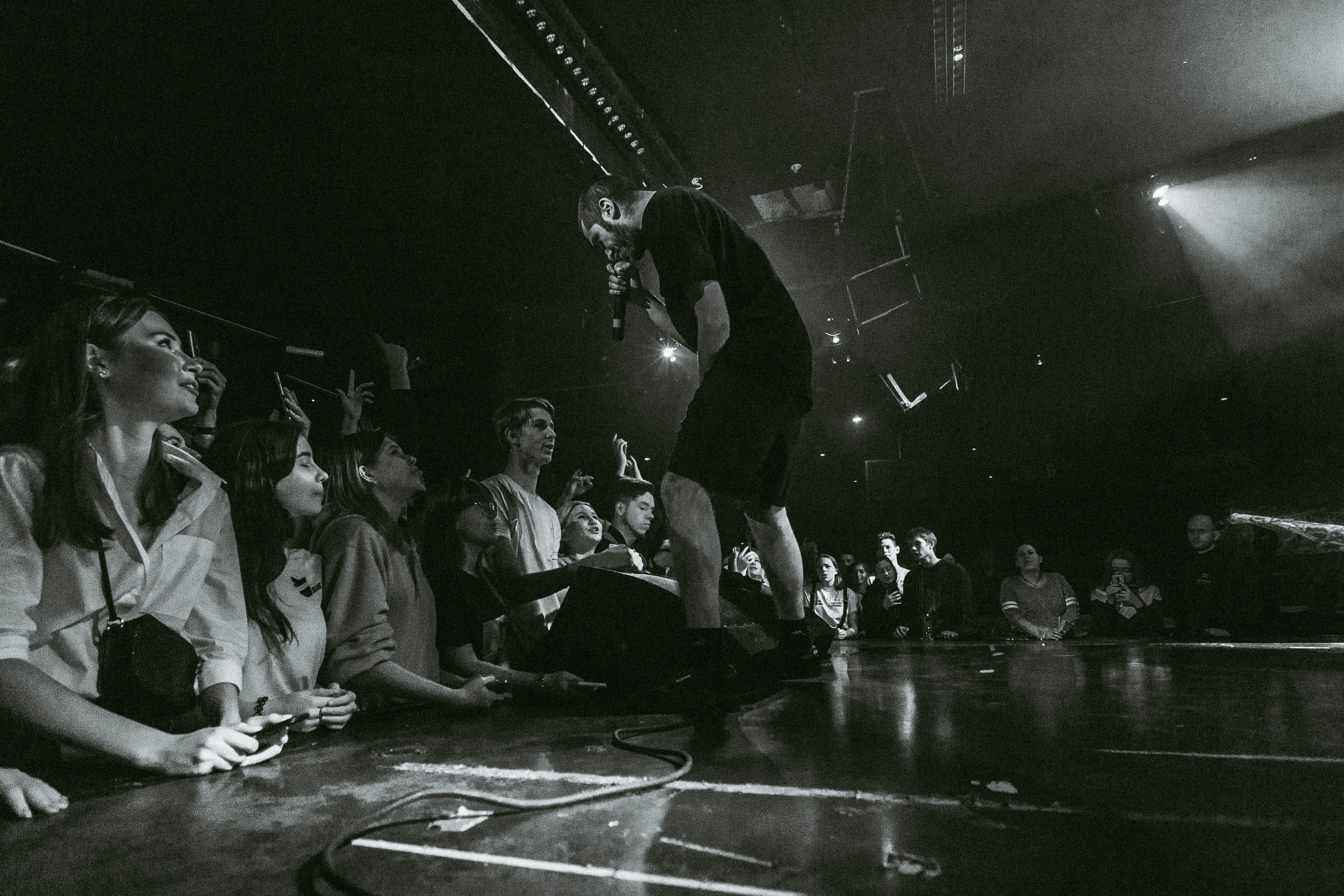 Концерт Хаски. Фотограф Serj Ganso