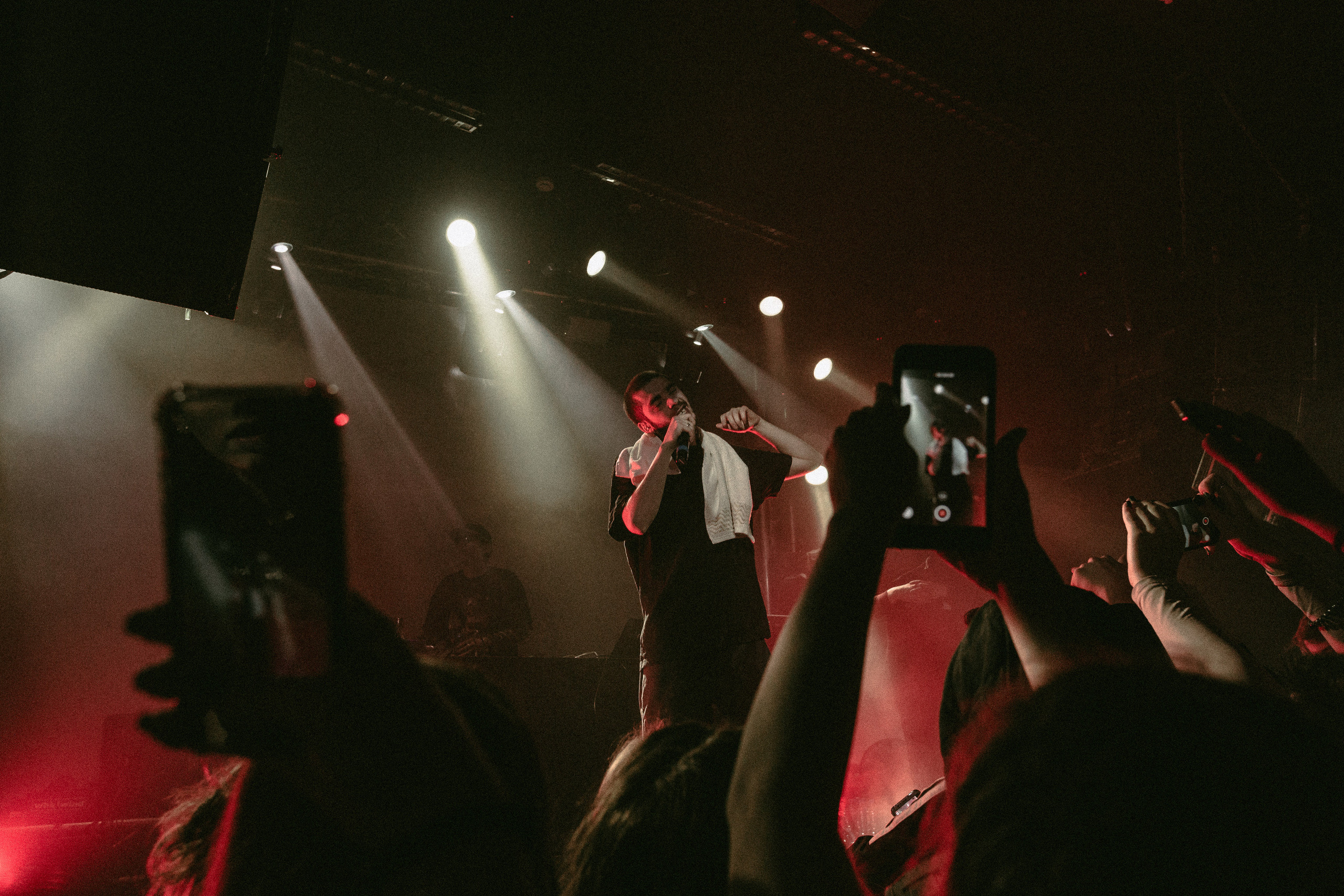 Концерт Хаски. Фотограф Serj Ganso