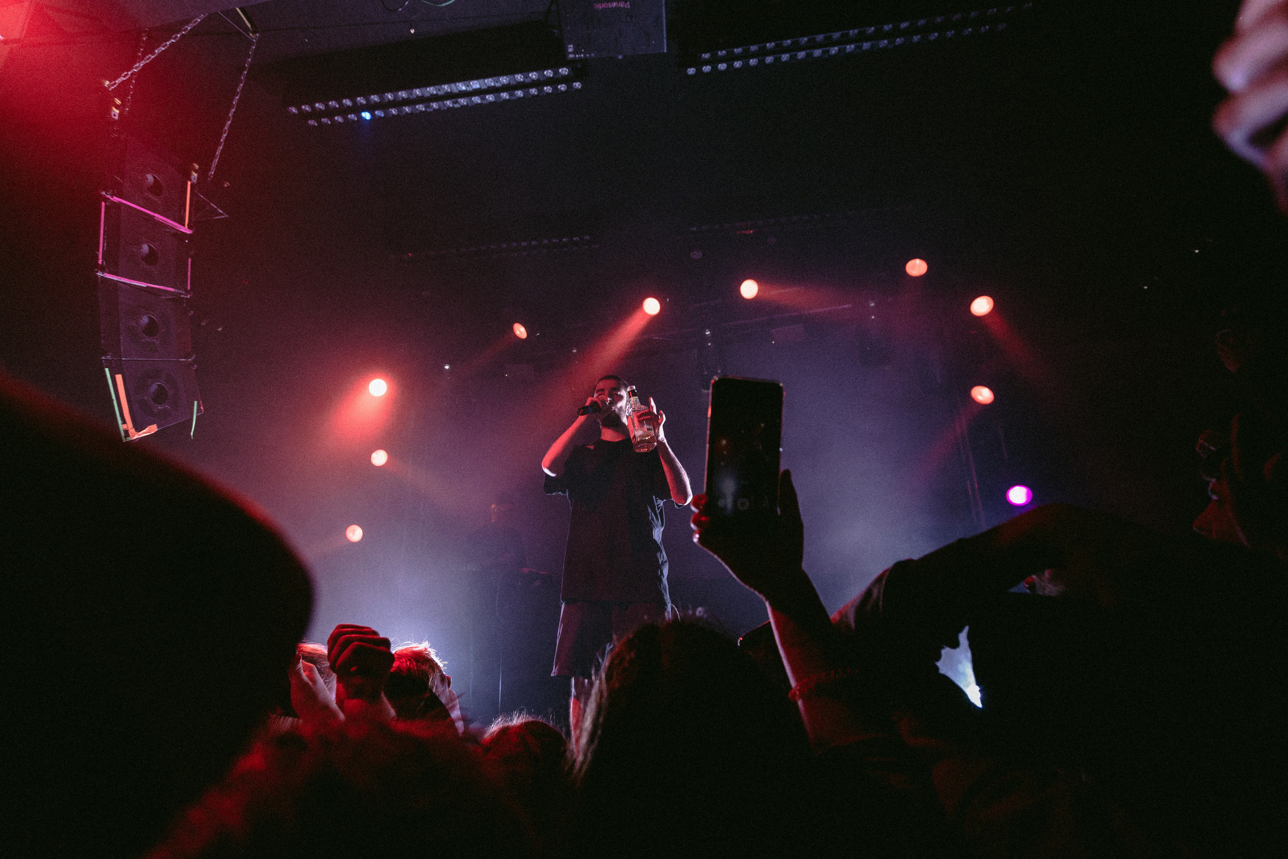 Концерт Хаски. Фотограф Serj Ganso