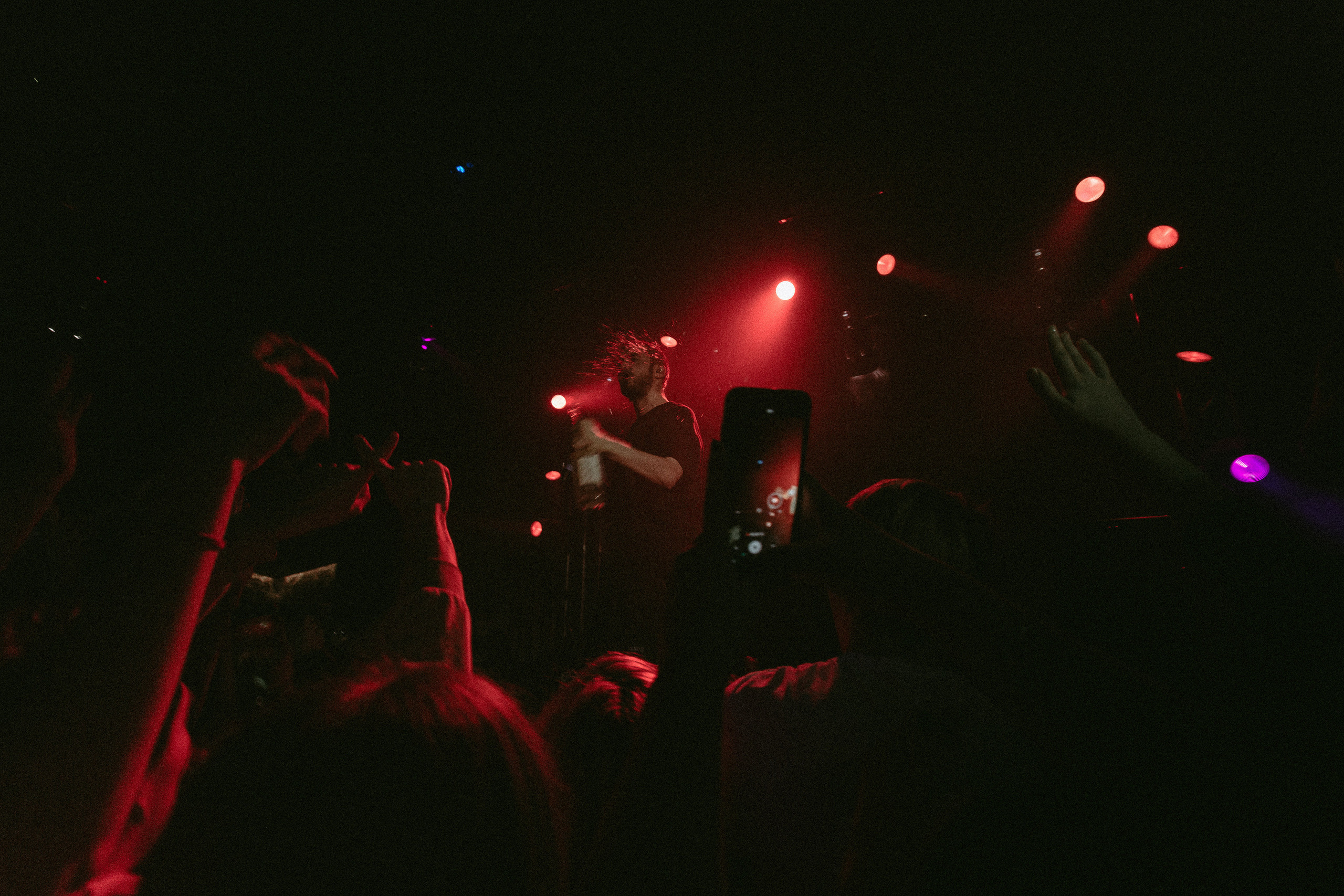 Концерт Хаски. Фотограф Serj Ganso