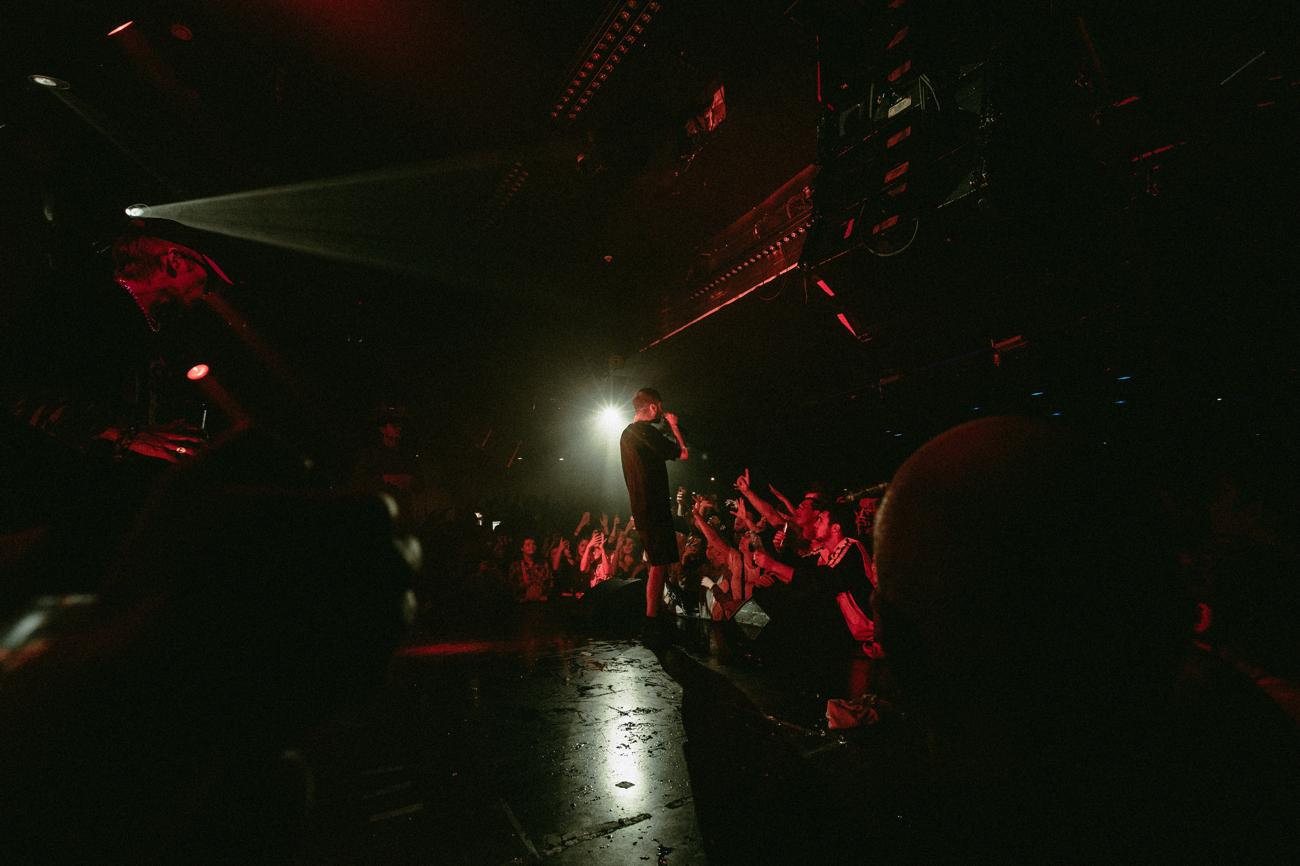 Концерт Хаски. Фотограф Serj Ganso