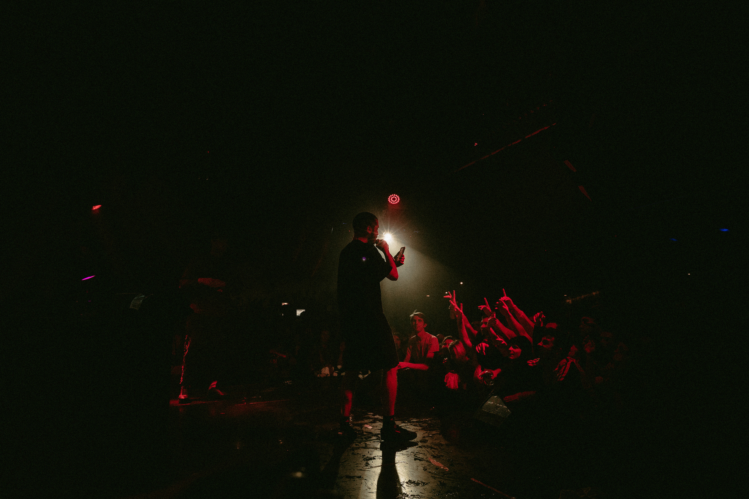 Концерт Хаски. Фотограф Serj Ganso