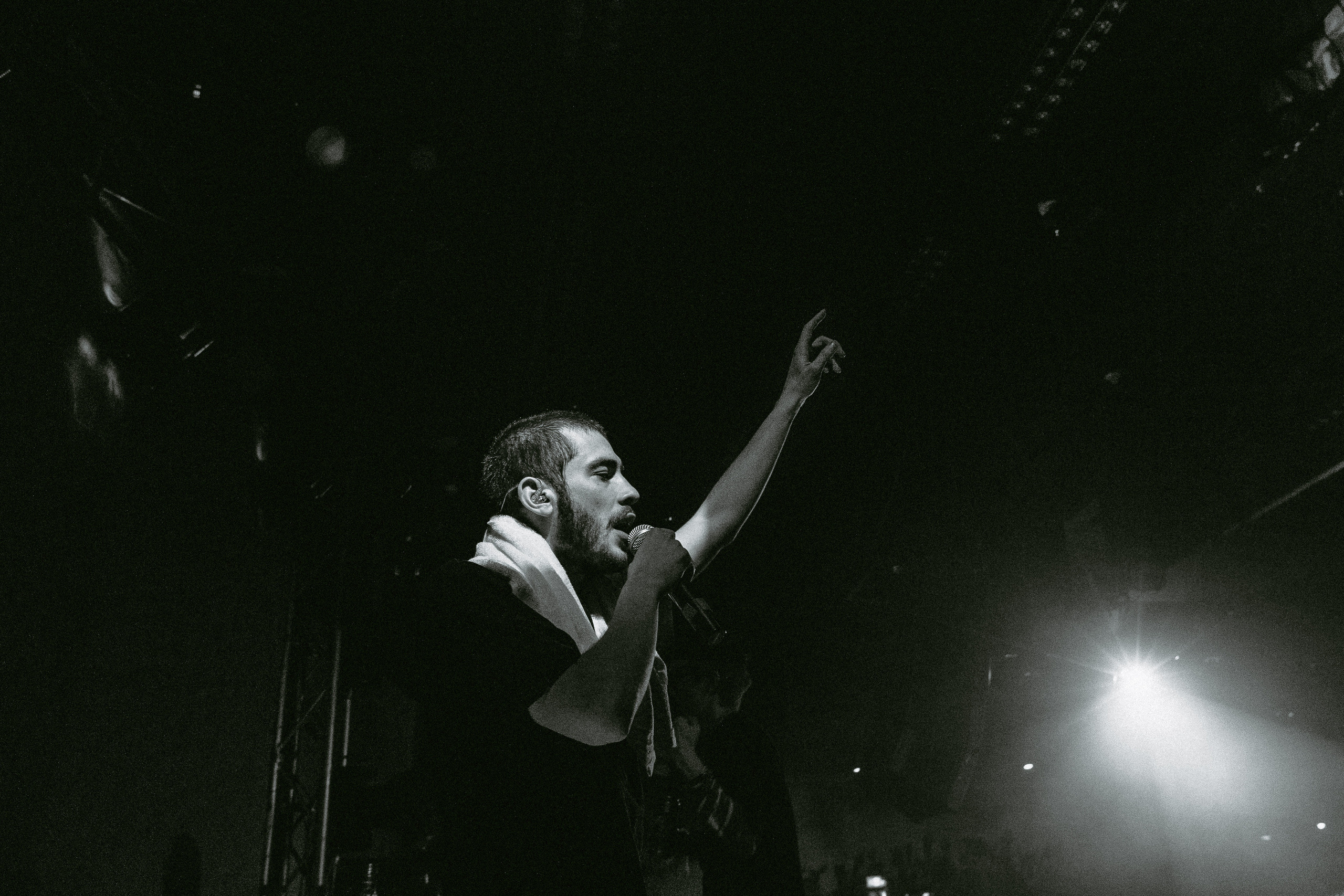 Концерт Хаски. Фотограф Serj Ganso