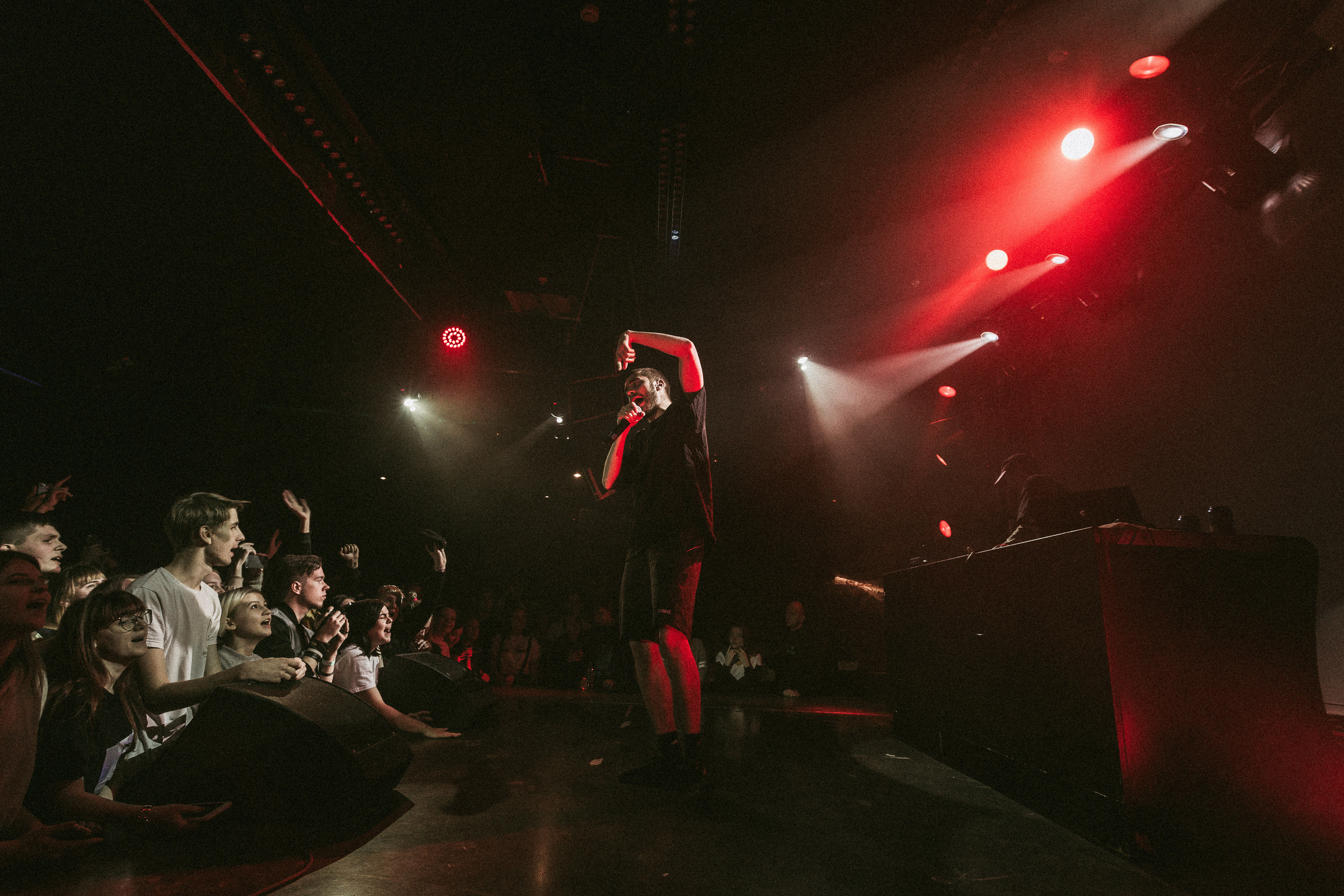 Концерт Хаски. Фотограф Serj Ganso