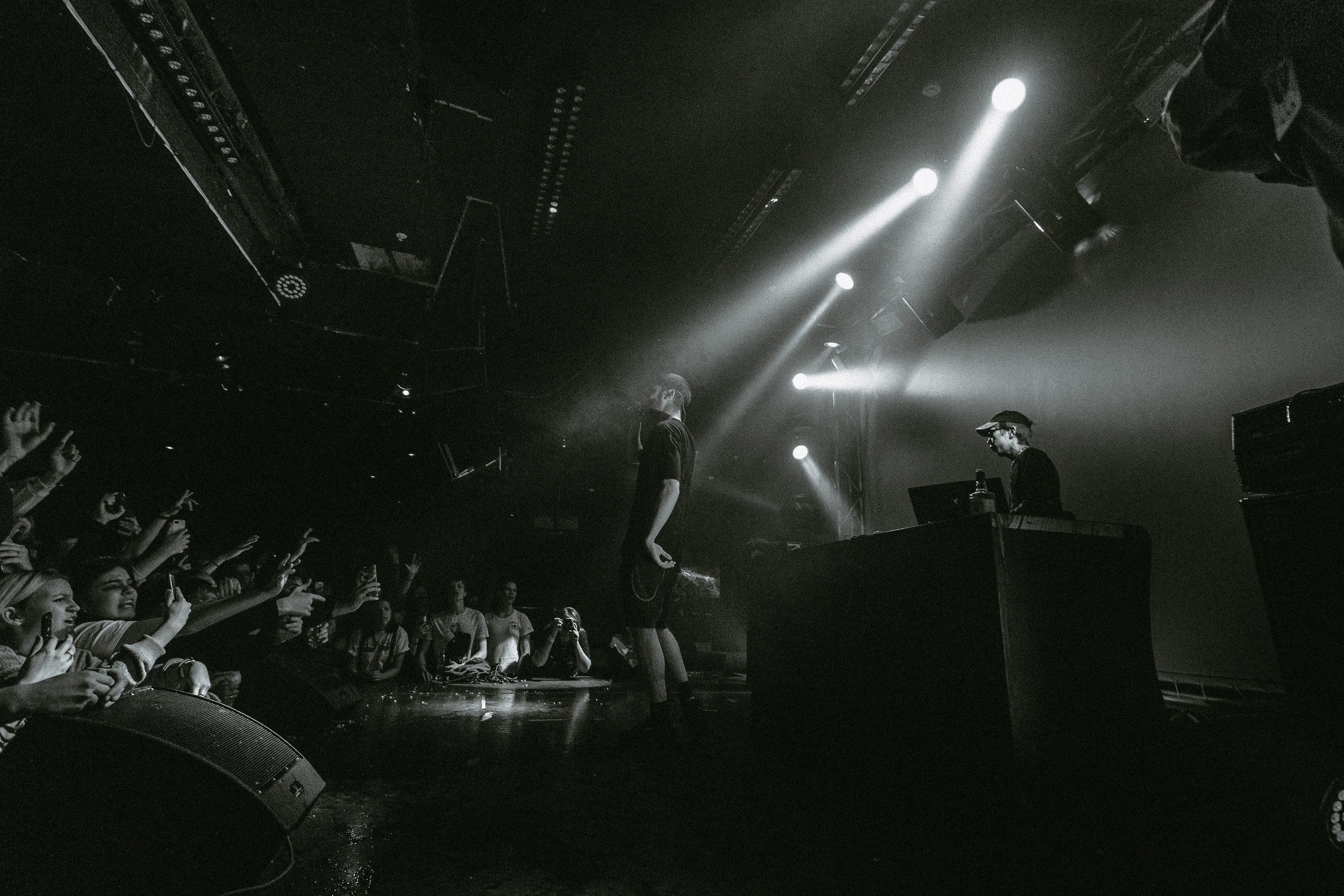 Концерт Хаски. Фотограф Serj Ganso