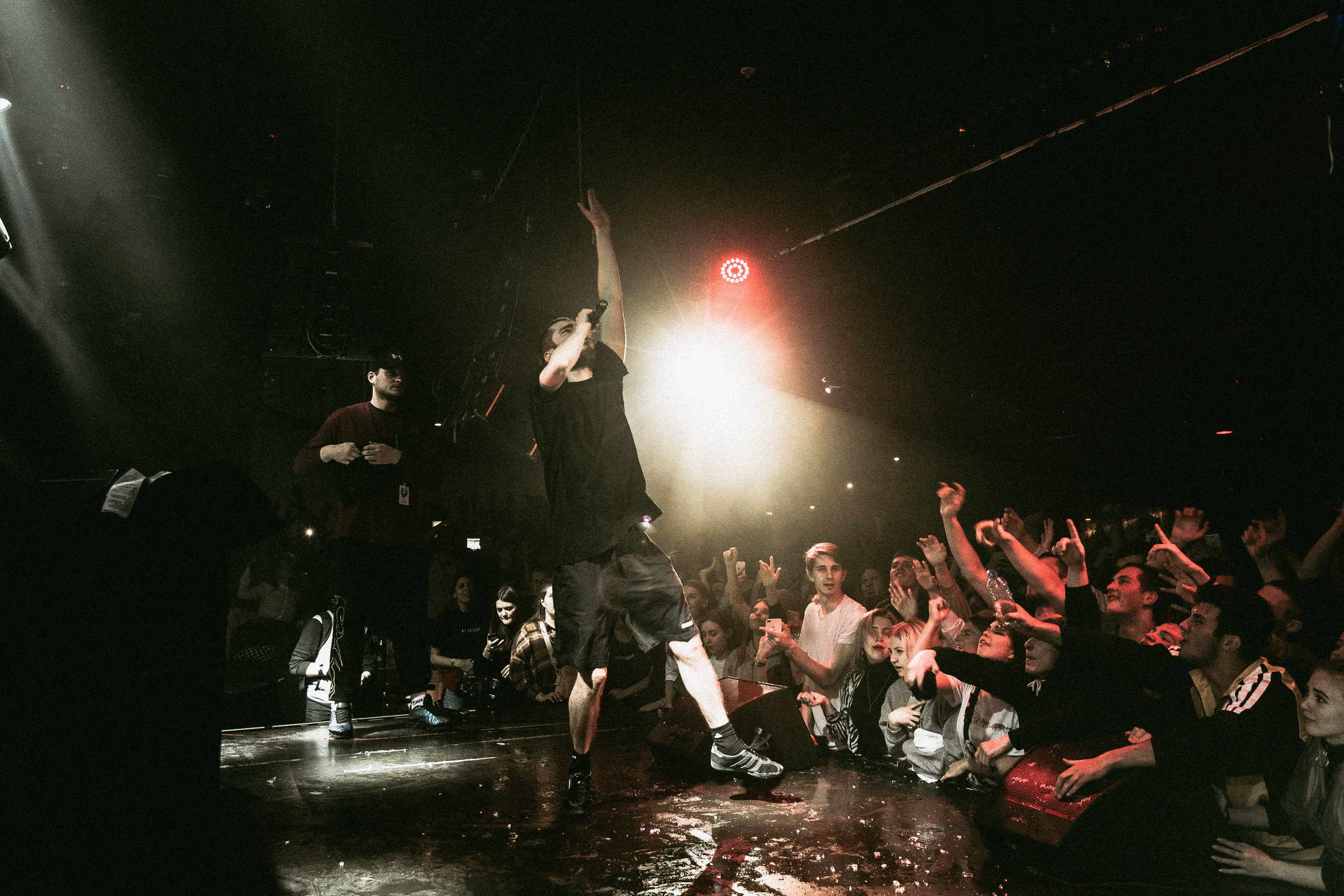 Концерт Хаски. Фотограф Serj Ganso