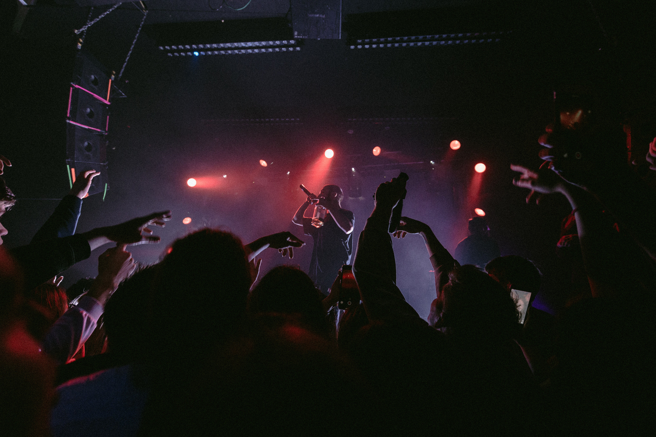 Концерт Хаски. Фотограф Serj Ganso