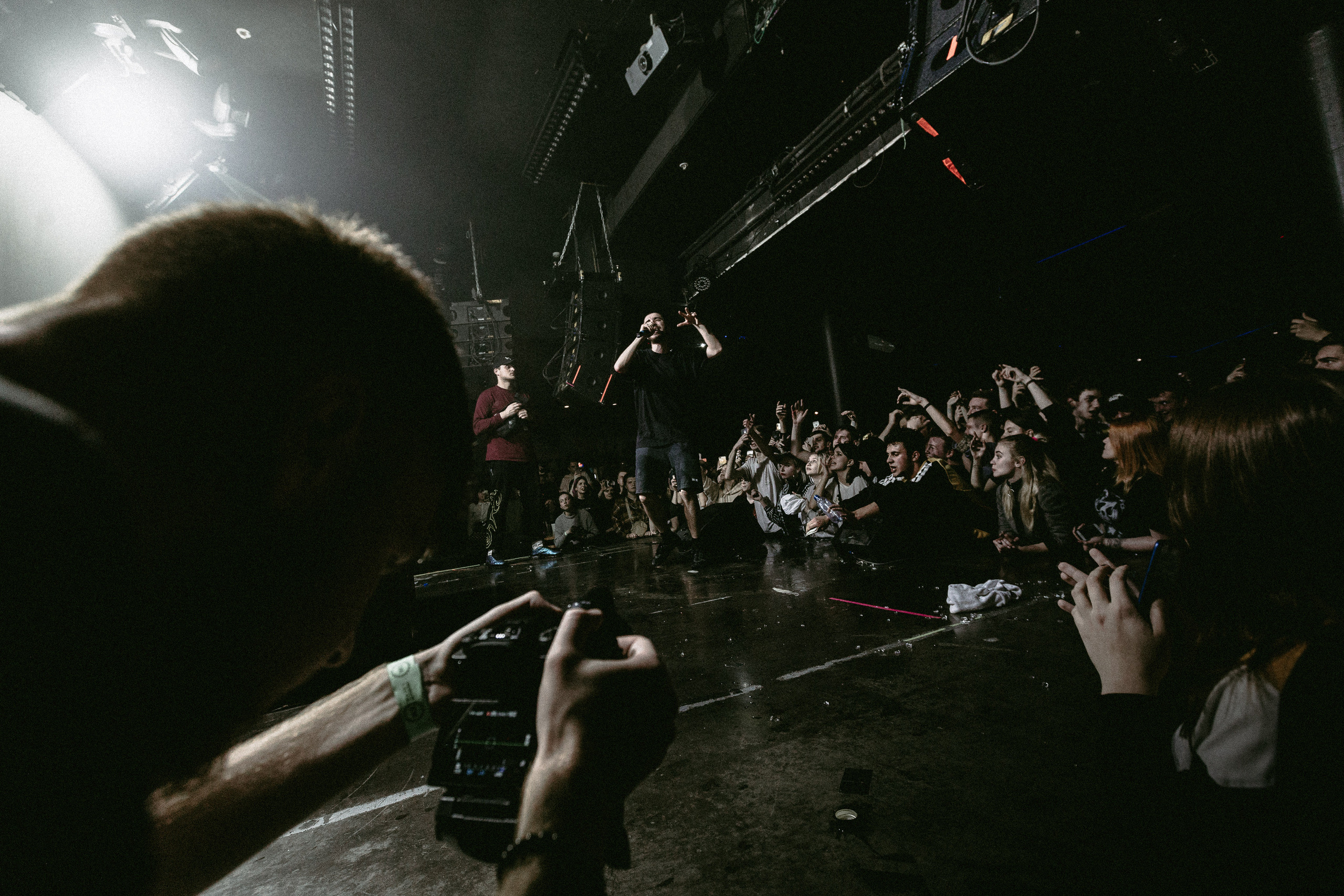 Концерт Хаски. Фотограф Serj Ganso