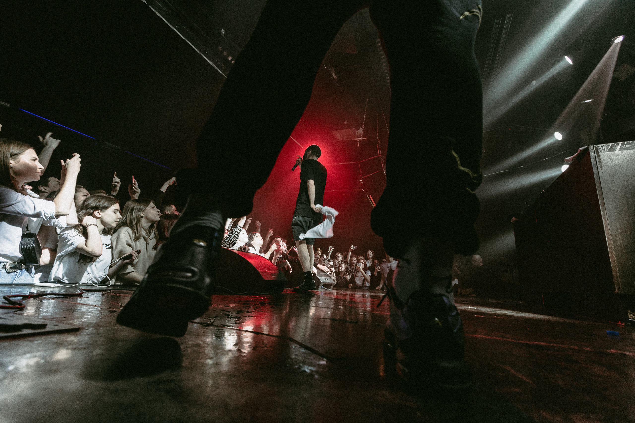 Концерт Хаски. Фотограф Serj Ganso