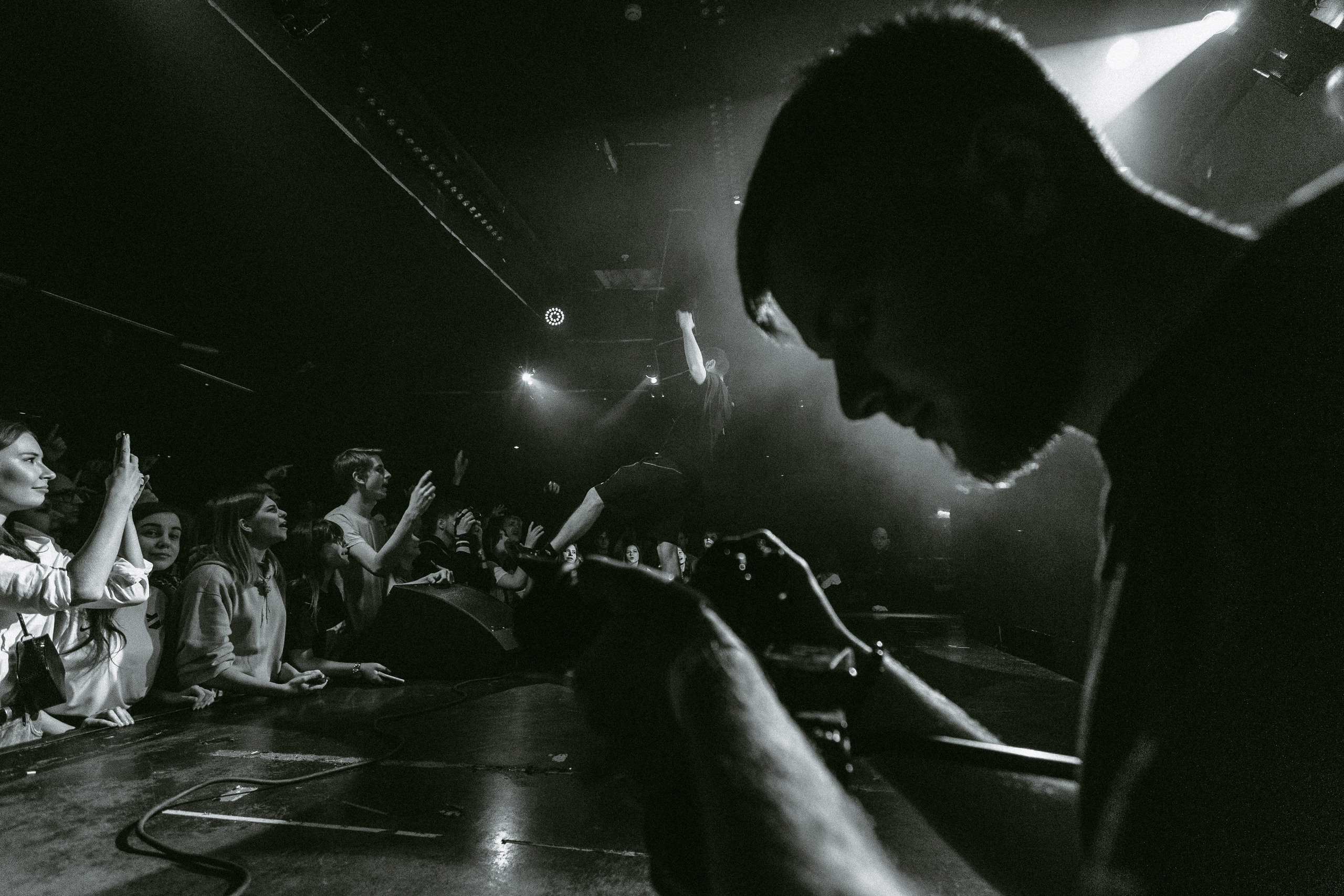 Концерт Хаски. Фотограф Serj Ganso