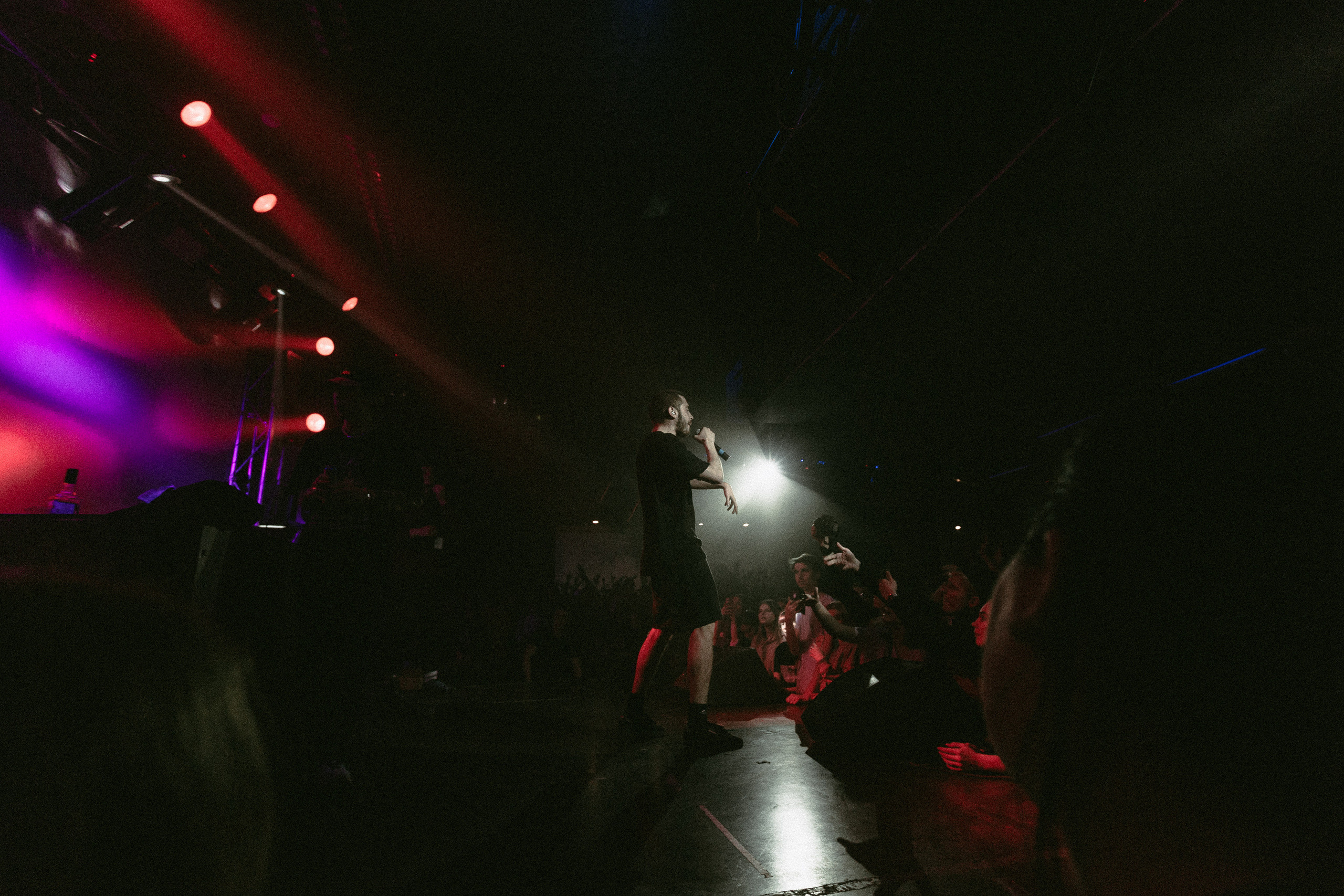 Концерт Хаски. Фотограф Serj Ganso