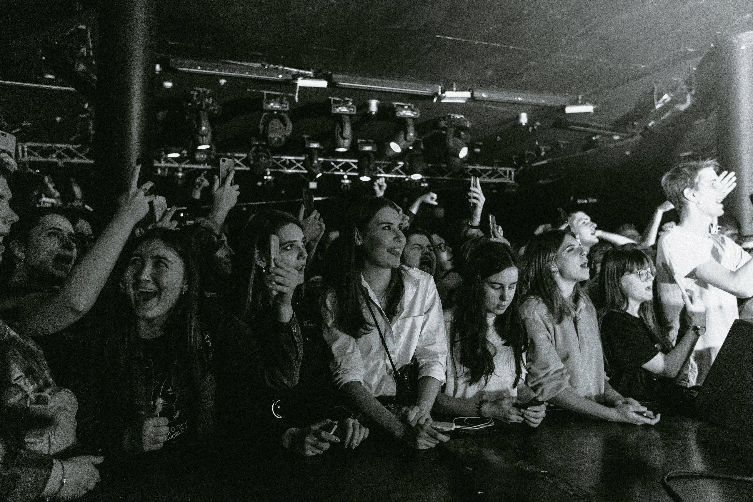 Концерт Хаски. Фотограф Serj Ganso